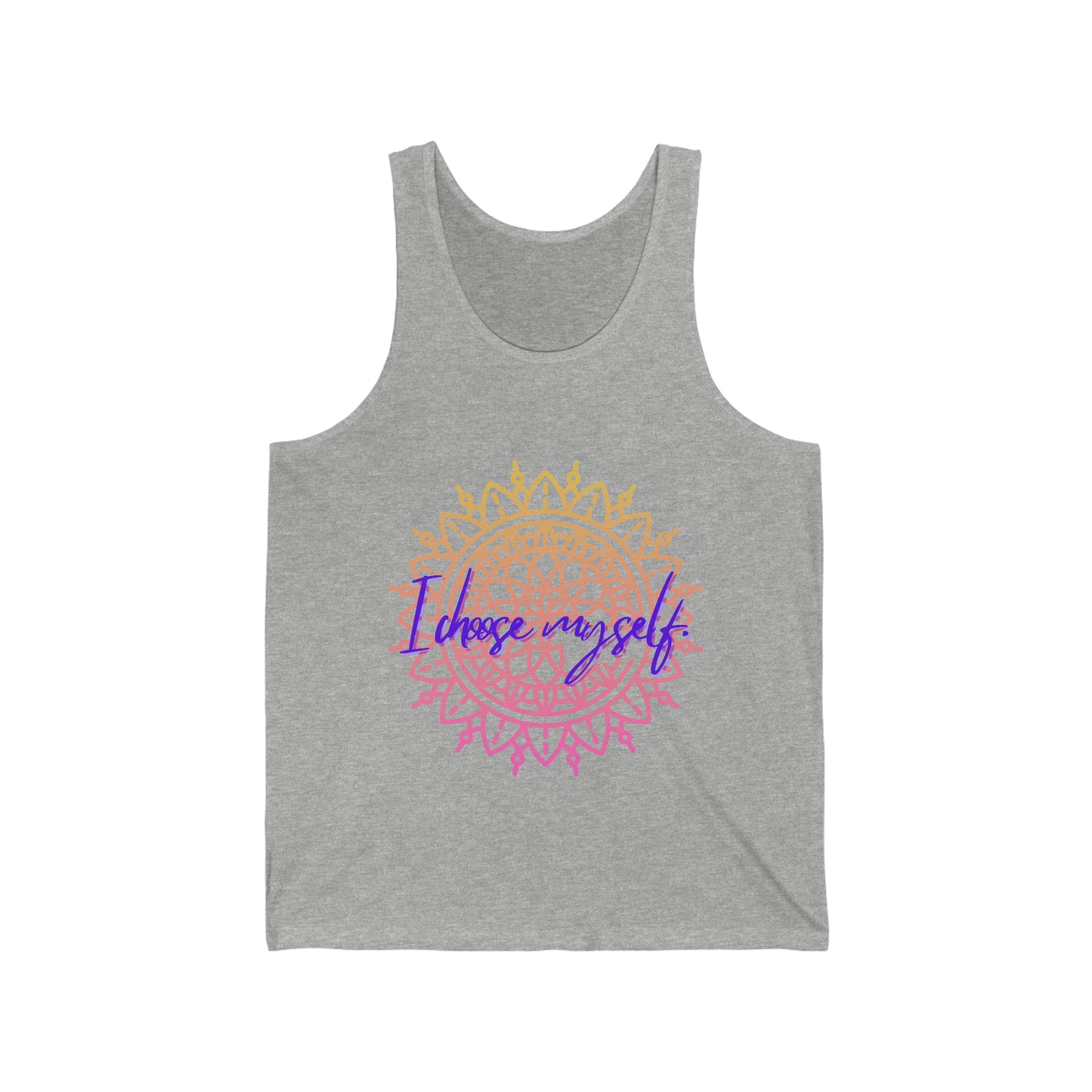 "I choose myself" Jersey Tank