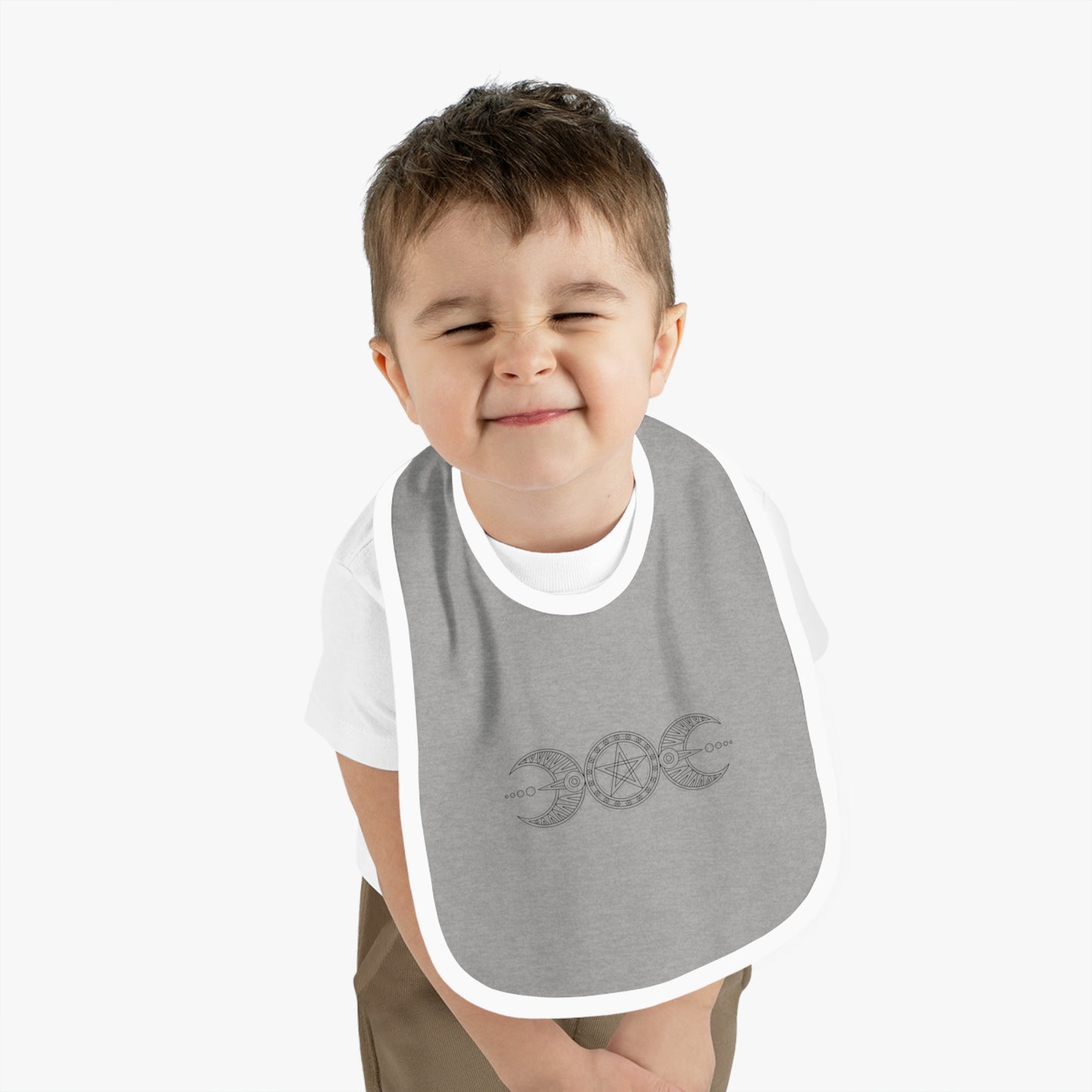 "Triple Goddess with Pentacle" Baby/Toddler Bib