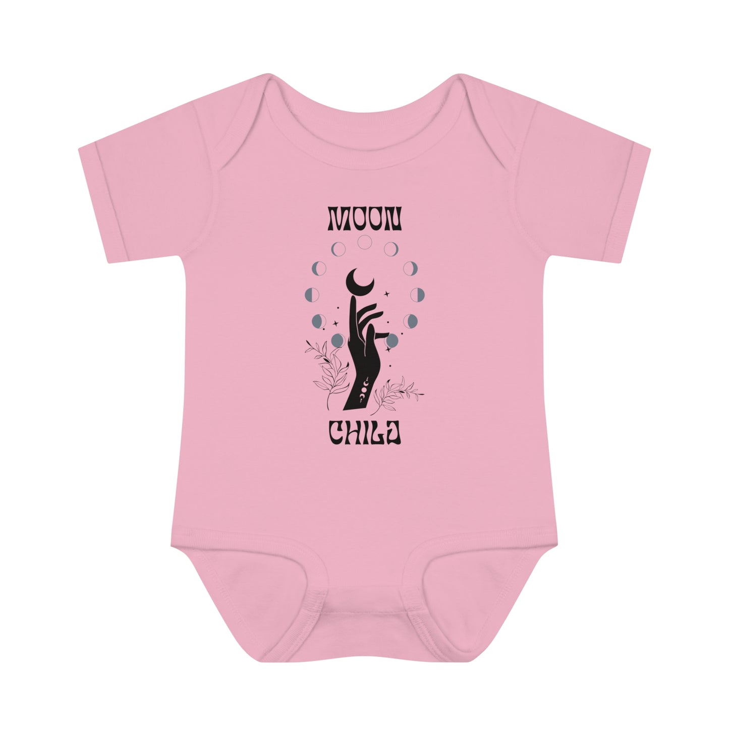 "Moon Child" Infant Baby Rib Bodysuit