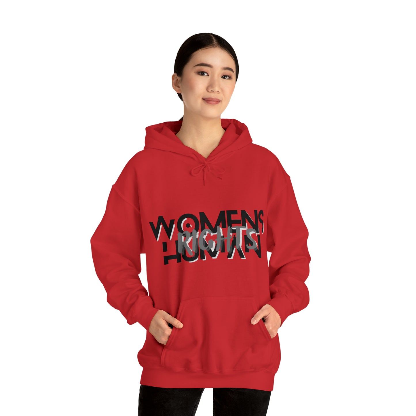 "Women's Rights are Human Rights" Hooded Sweatshirt