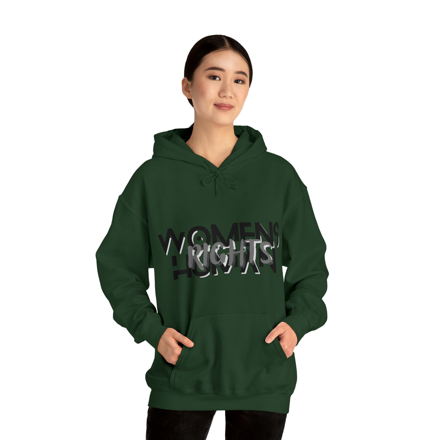 "Women's Rights are Human Rights" Hooded Sweatshirt