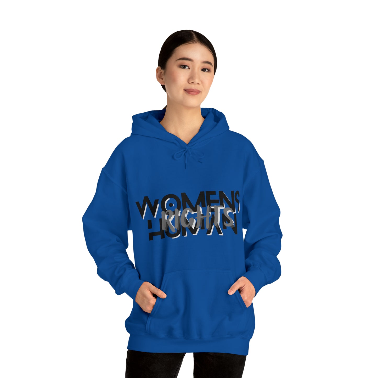 "Women's Rights are Human Rights" Hooded Sweatshirt