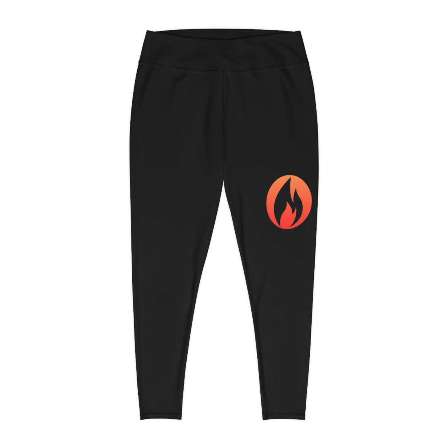 "Radically Fierce" Plus Size Leggings