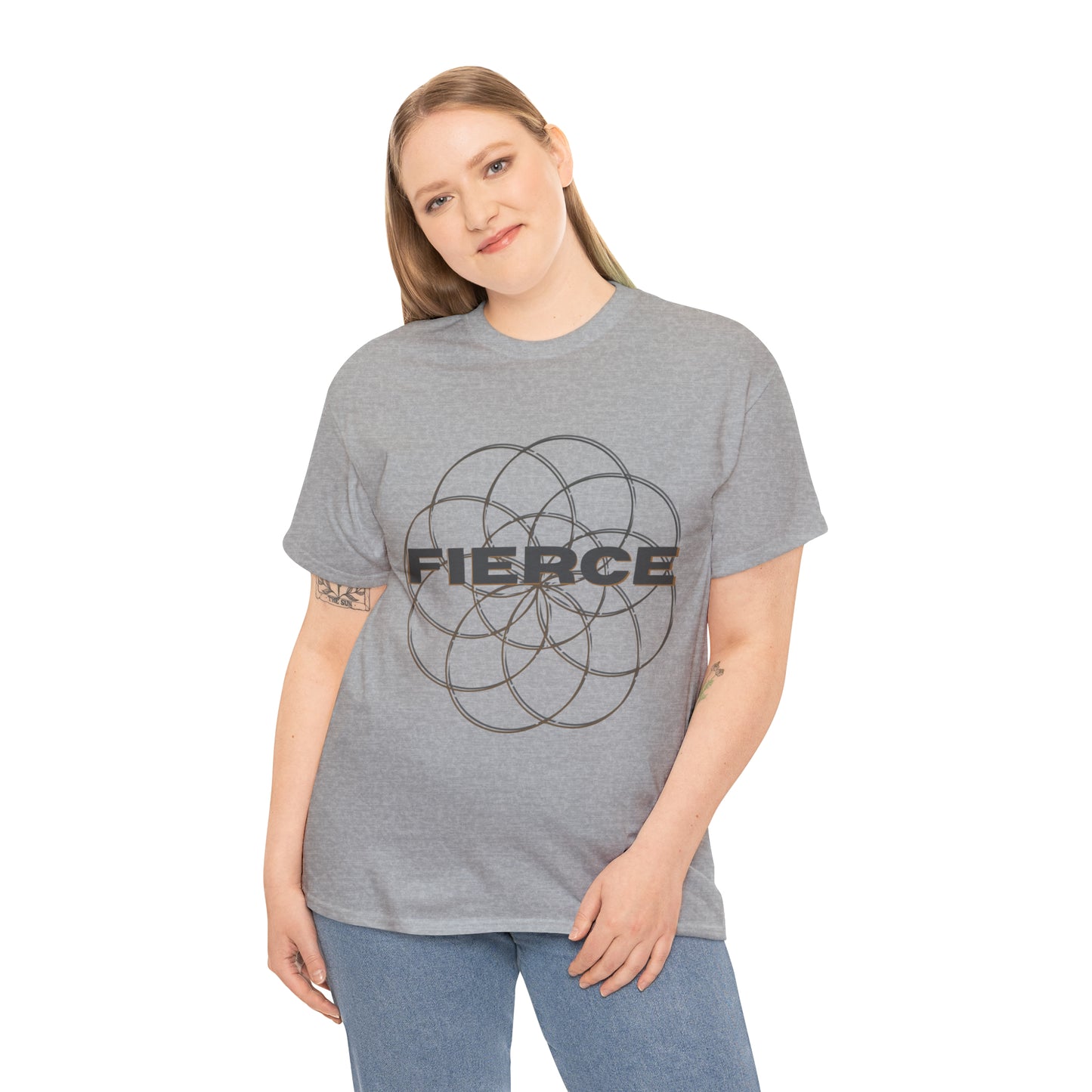 "Fierce" Heavy Cotton Tee