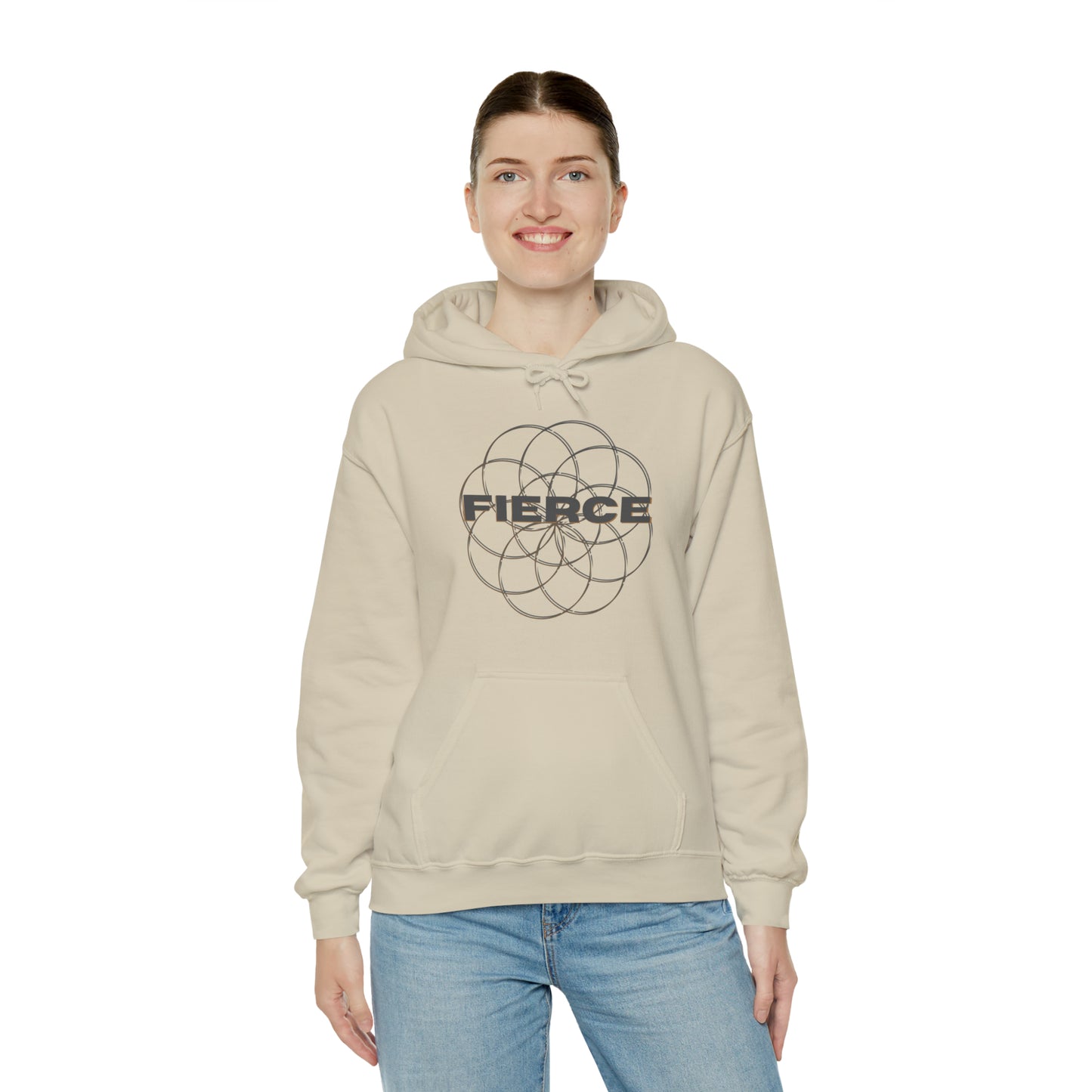 "Fierce" Hooded Sweatshirt