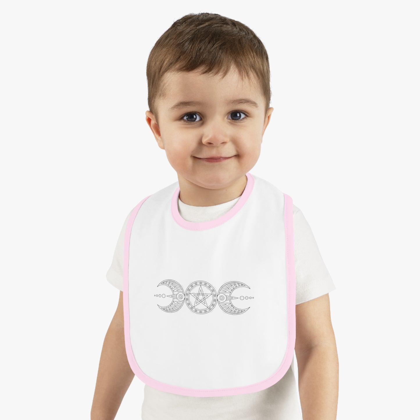 "Triple Goddess with Pentacle" Baby/Toddler Bib