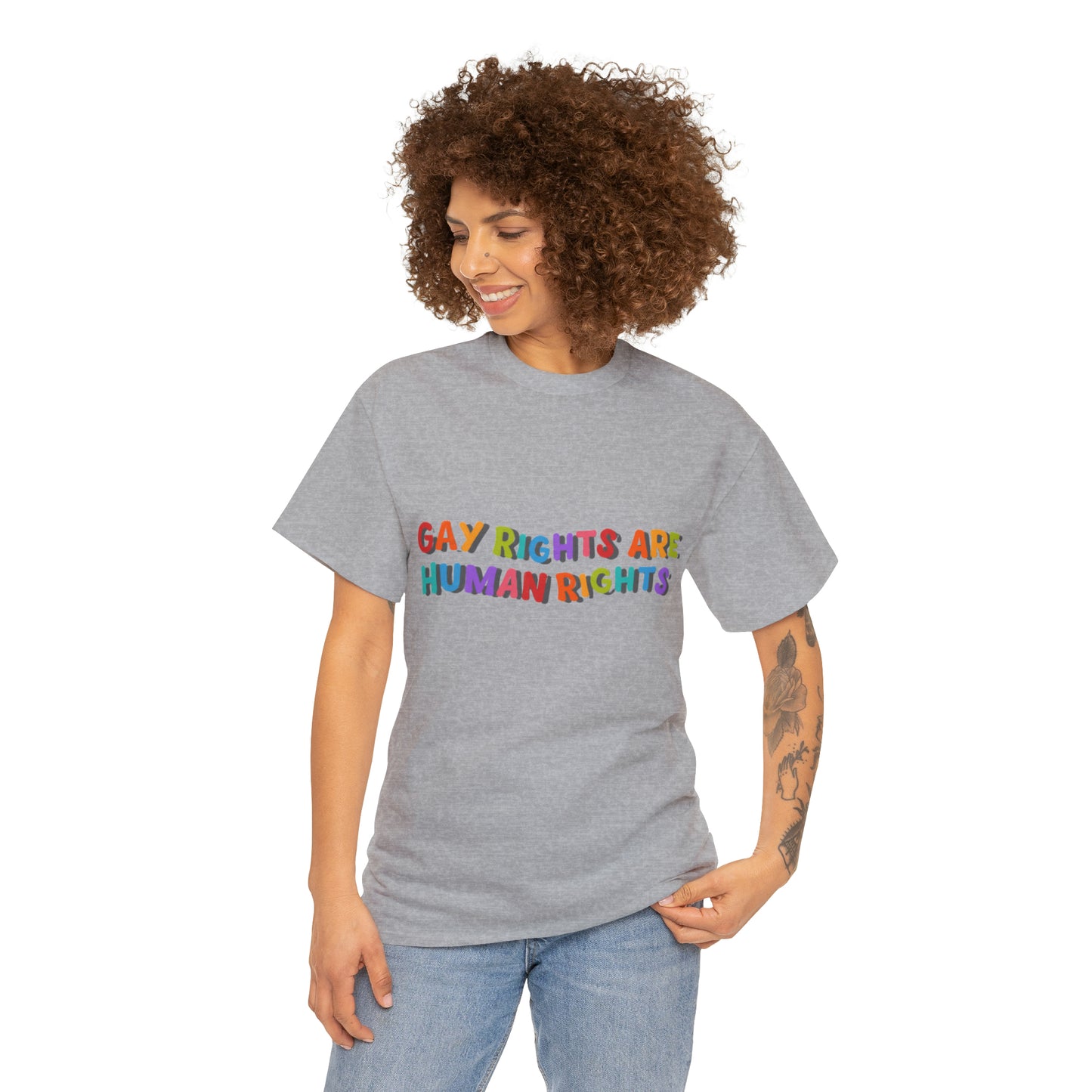 "Gay Rights" Heavy Cotton Tee