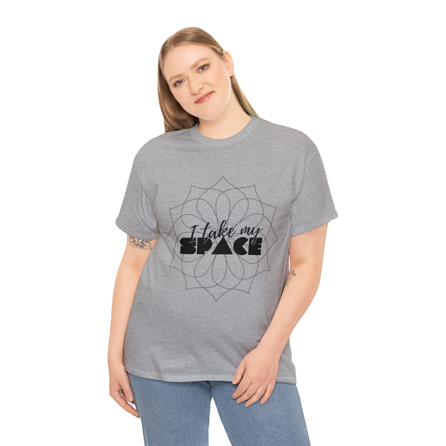 "I Take My Space" Heavy Cotton Tee