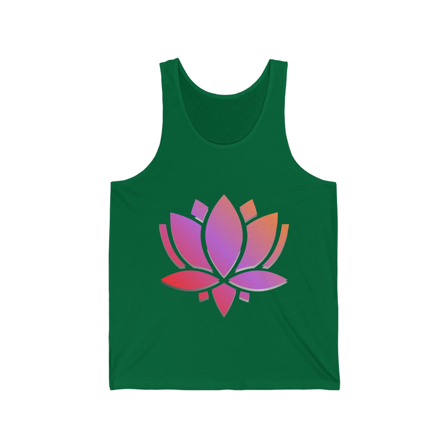 "Lotus Blossom" Jersey Tank