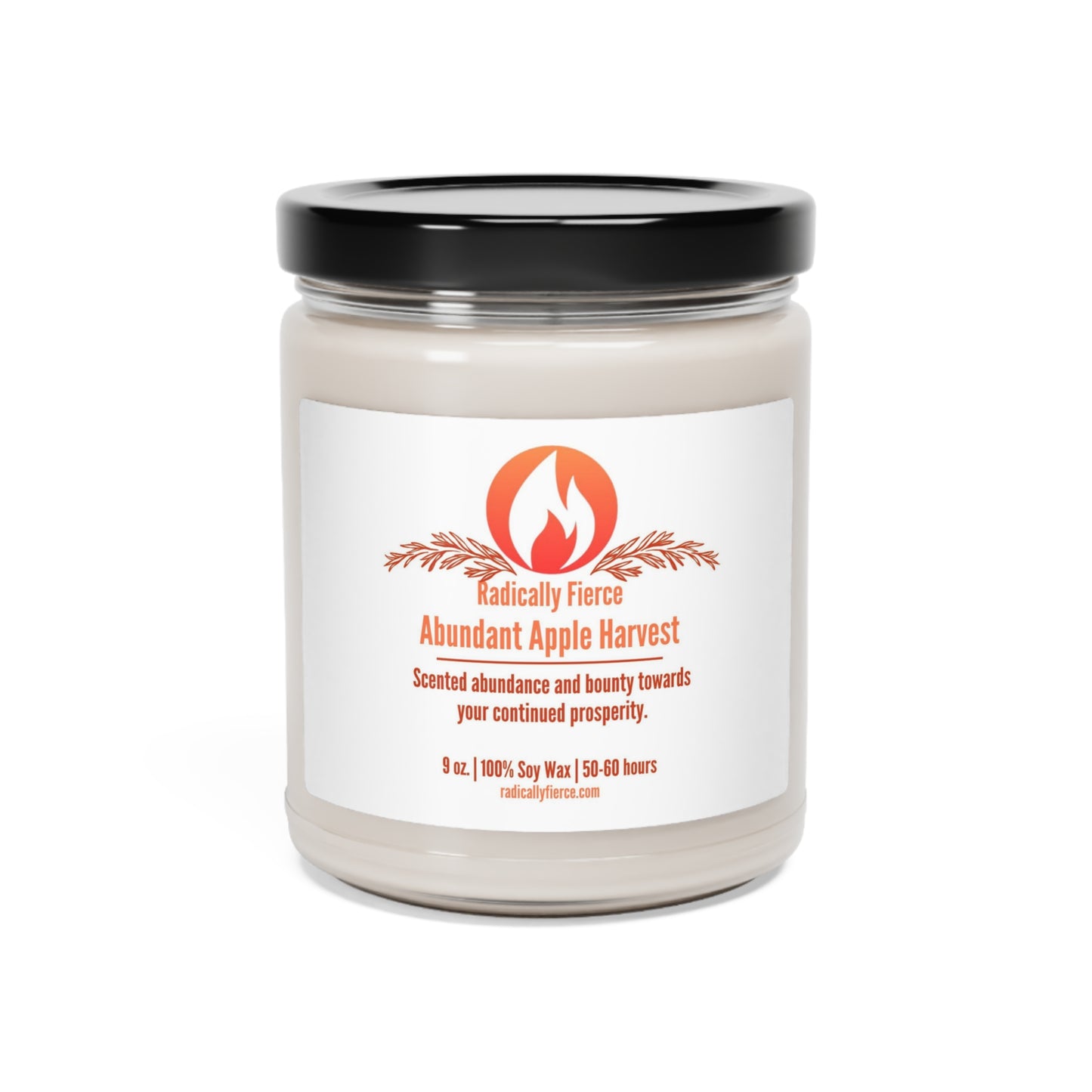 Abundant Apple Harvest Scented Soy Candle, 9oz