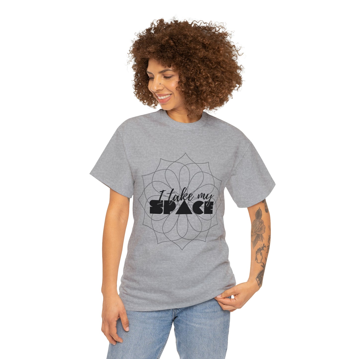 "I Take My Space" Heavy Cotton Tee