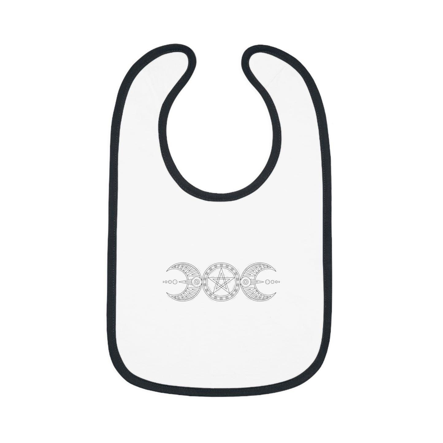 "Triple Goddess with Pentacle" Baby/Toddler Bib