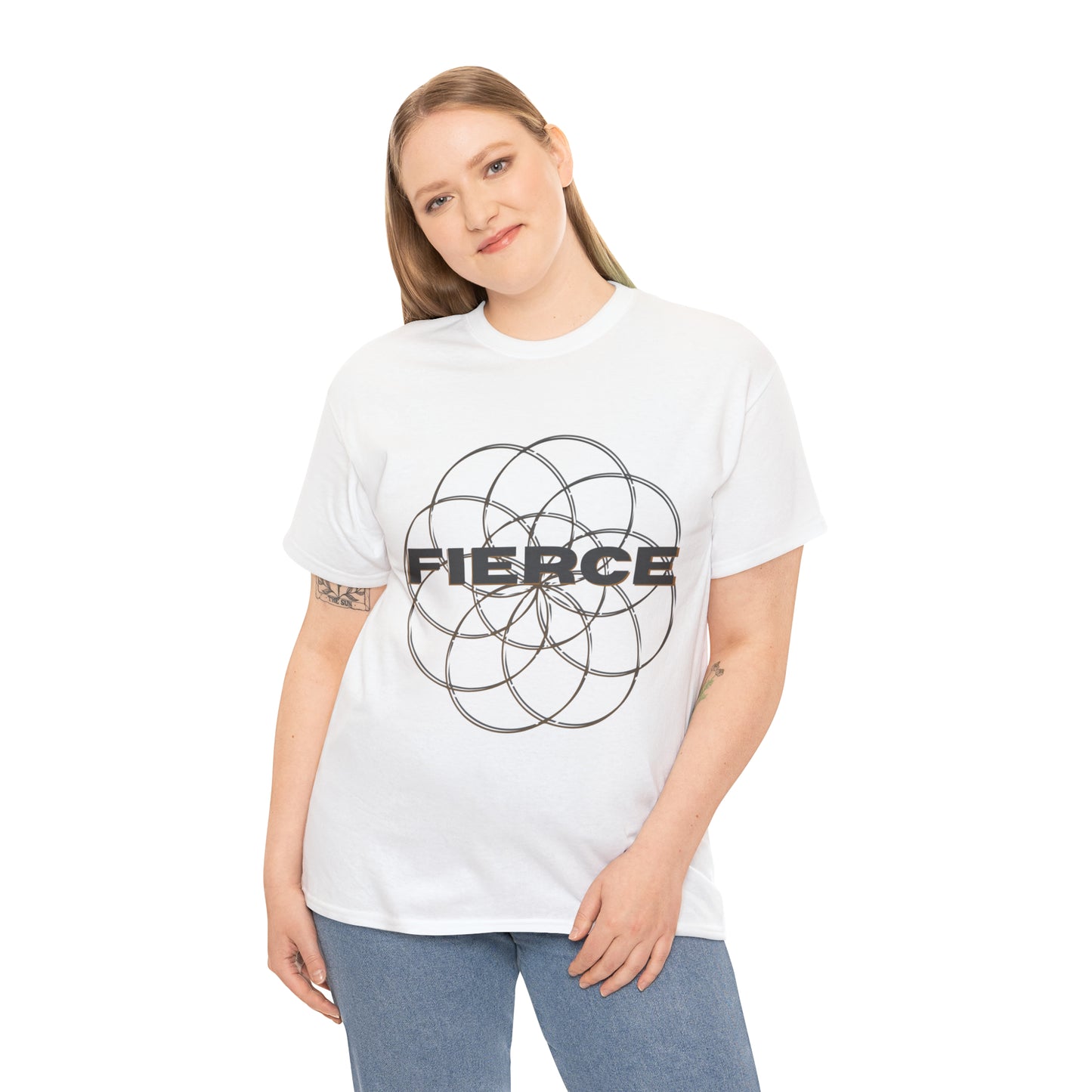 "Fierce" Heavy Cotton Tee