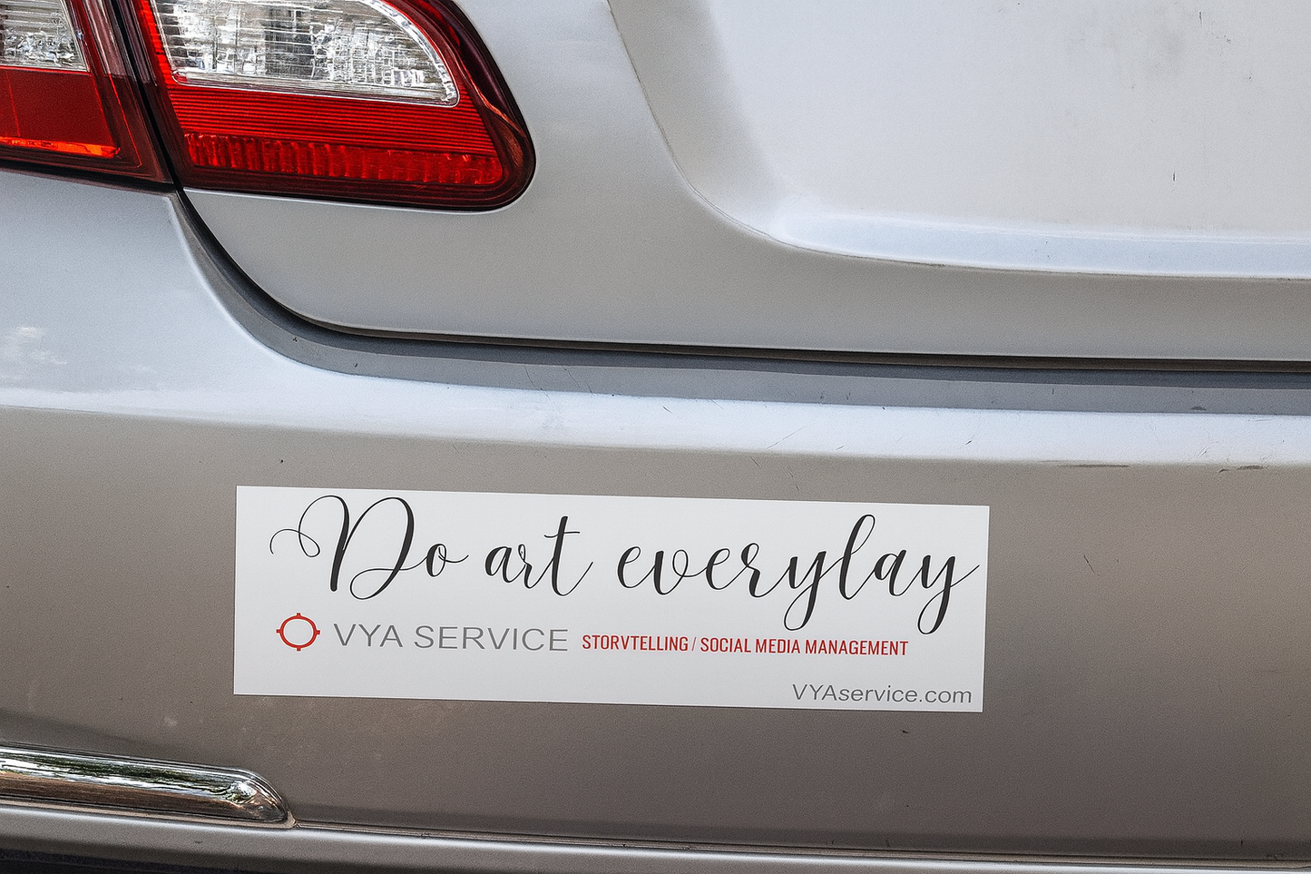 Do Art Everyday Bumper Sticker-for Creatives
