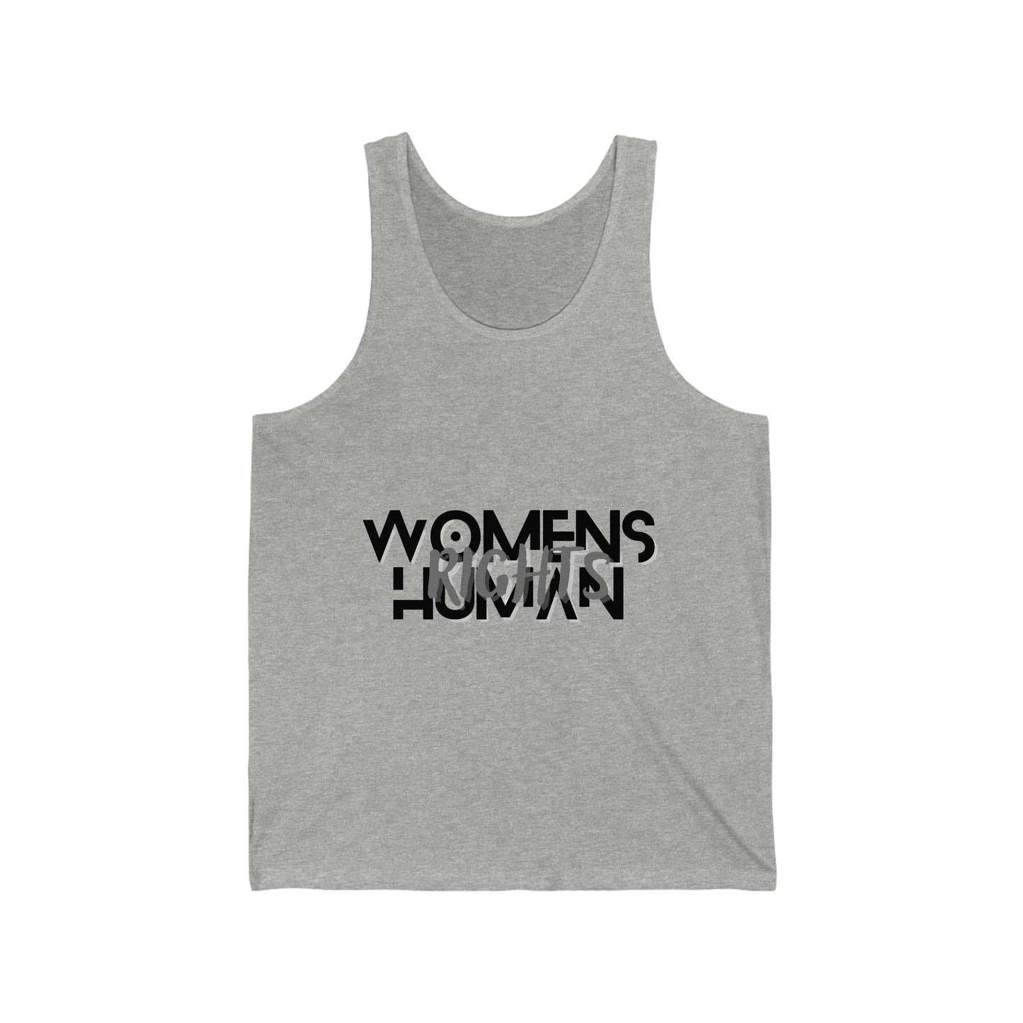 "Womens Rights are Human Rights" Jersey Tank