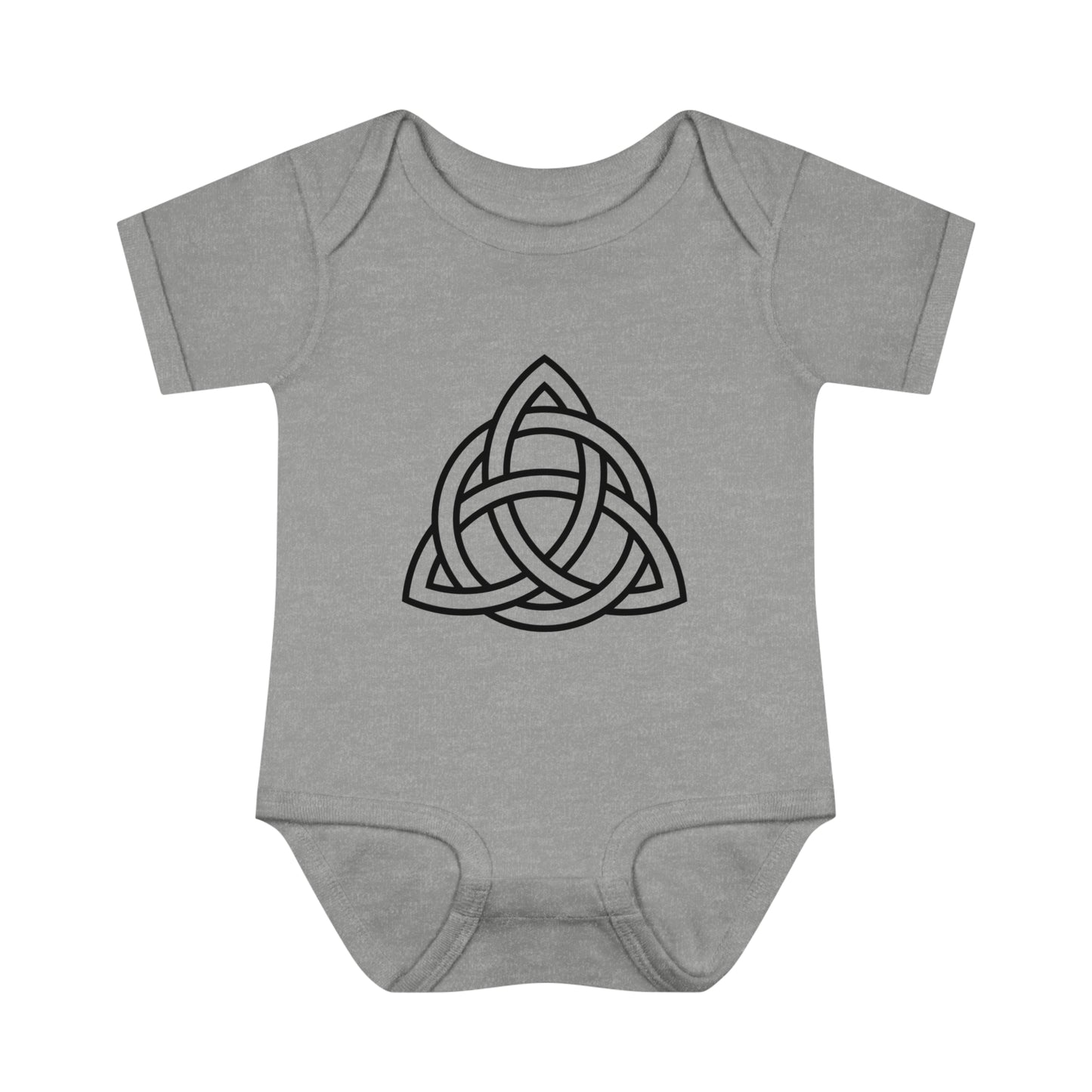 "Trinity Knot " Infant Baby Rib Bodysuit