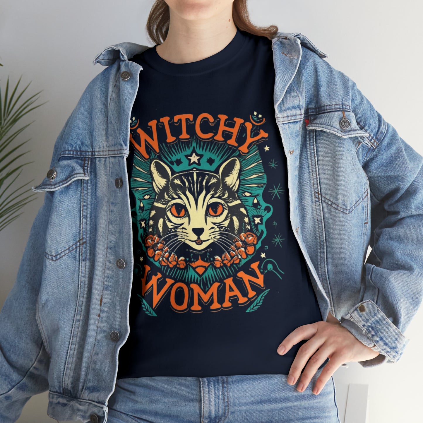 "Witchy Woman" Heavy Cotton Tee