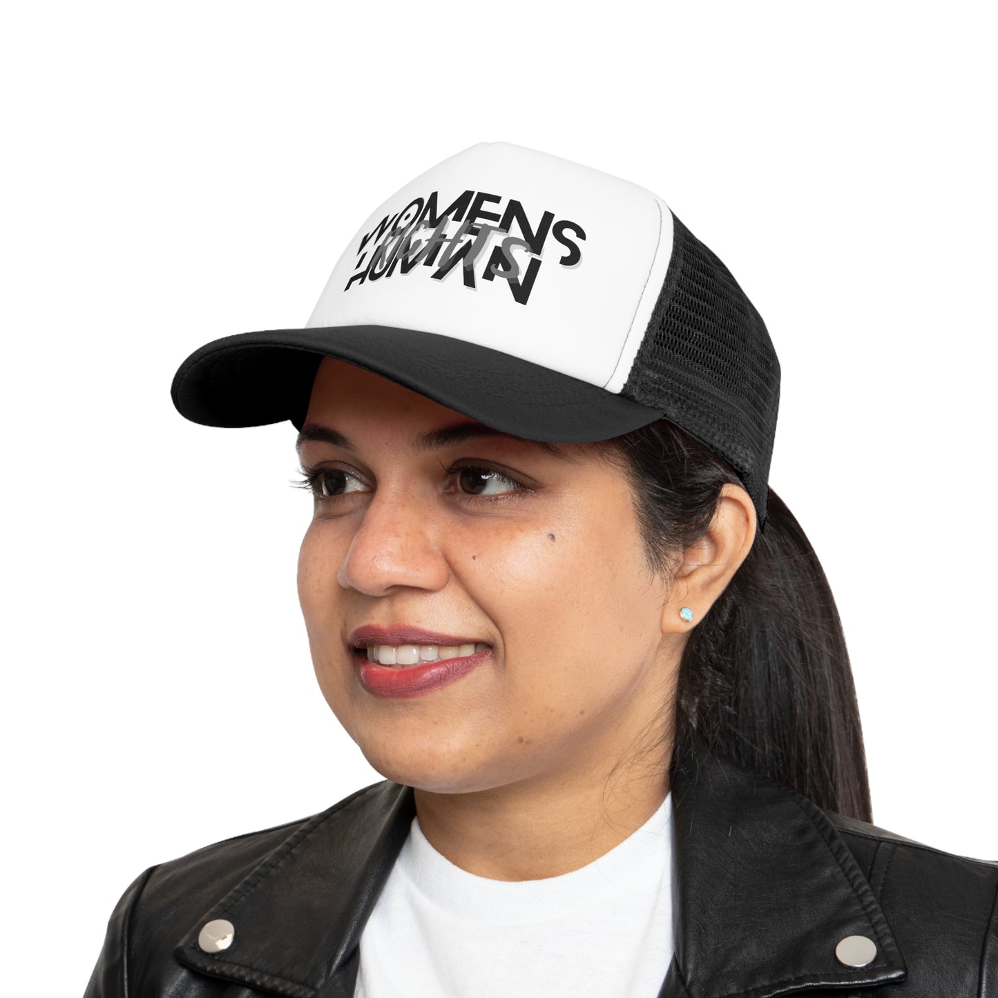 "Women's Rights are Human Rights" Mesh Cap