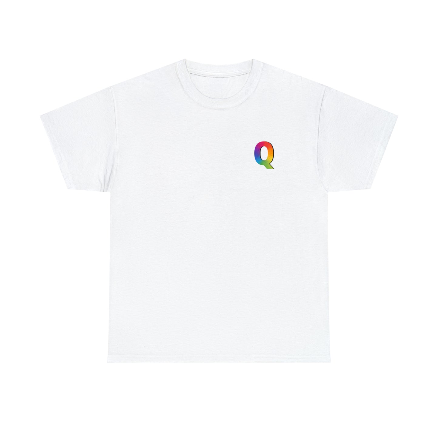 "Q for Queer" Heavy Cotton Tee