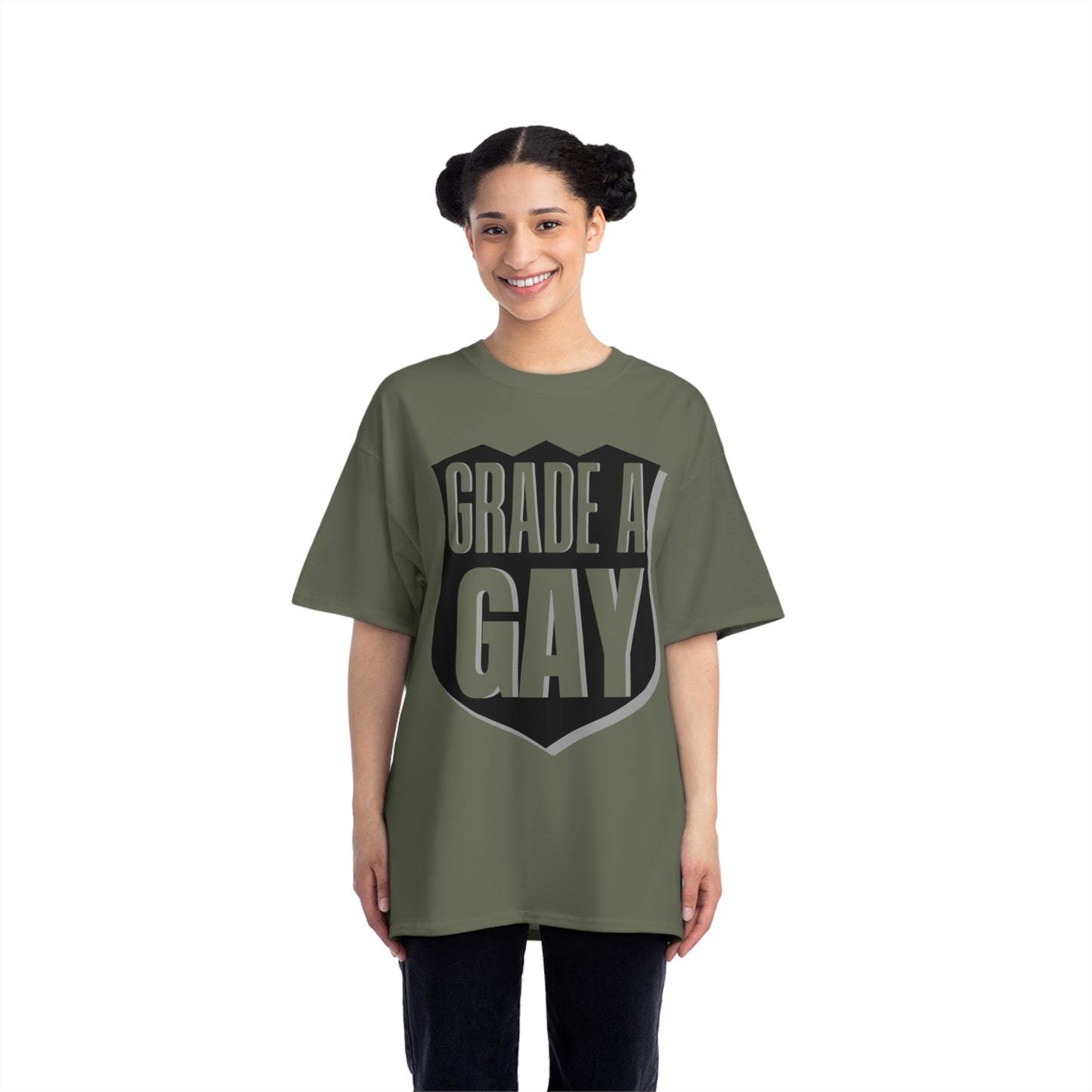 "Grade A Gay" Beefy-T®  Short-Sleeve T-Shirt