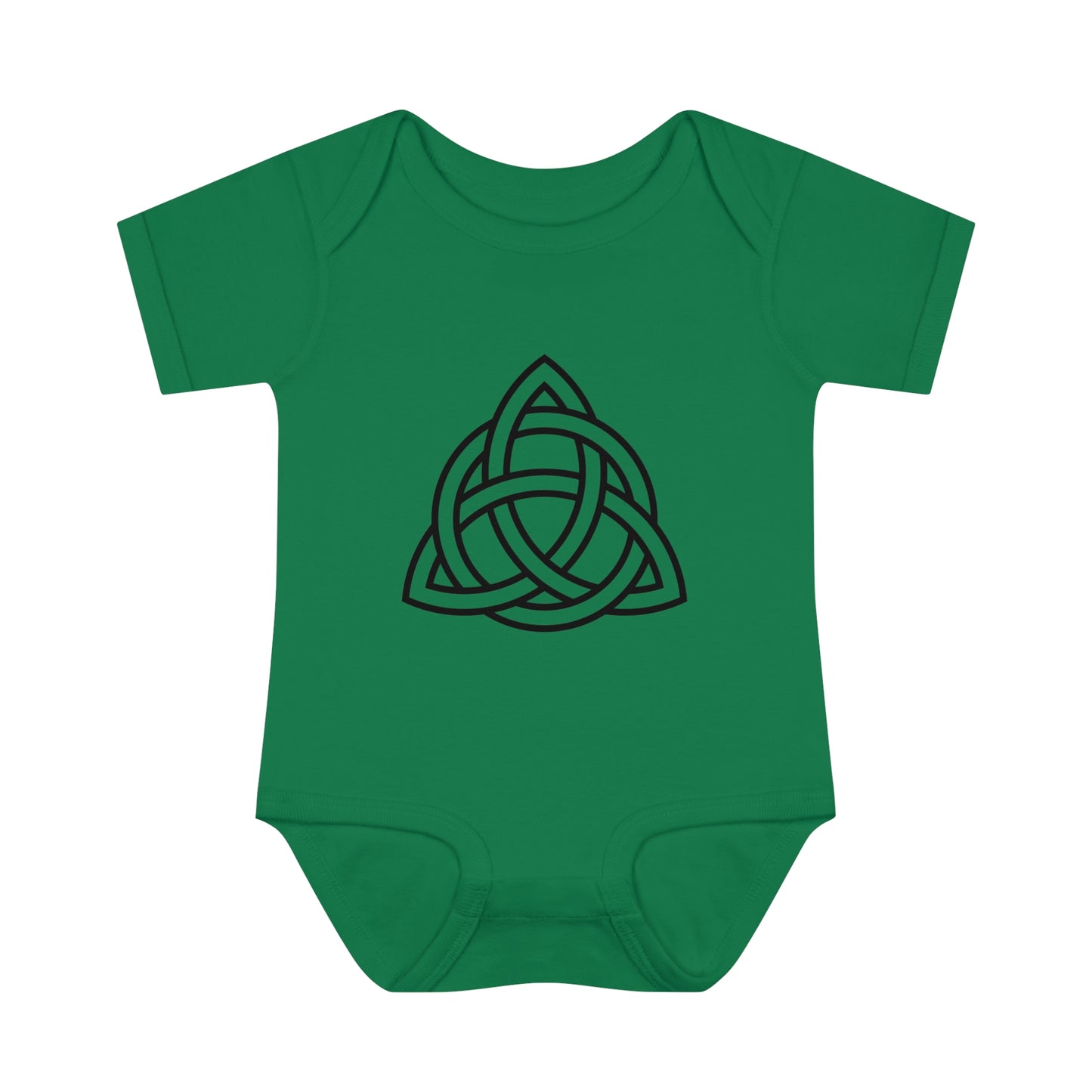 "Trinity Knot " Infant Baby Rib Bodysuit