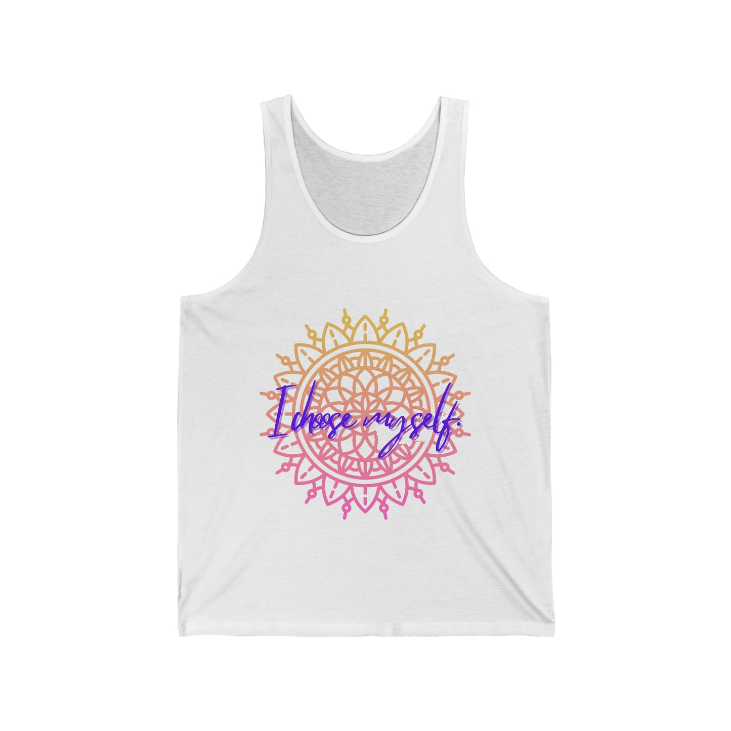 "I choose myself" Jersey Tank