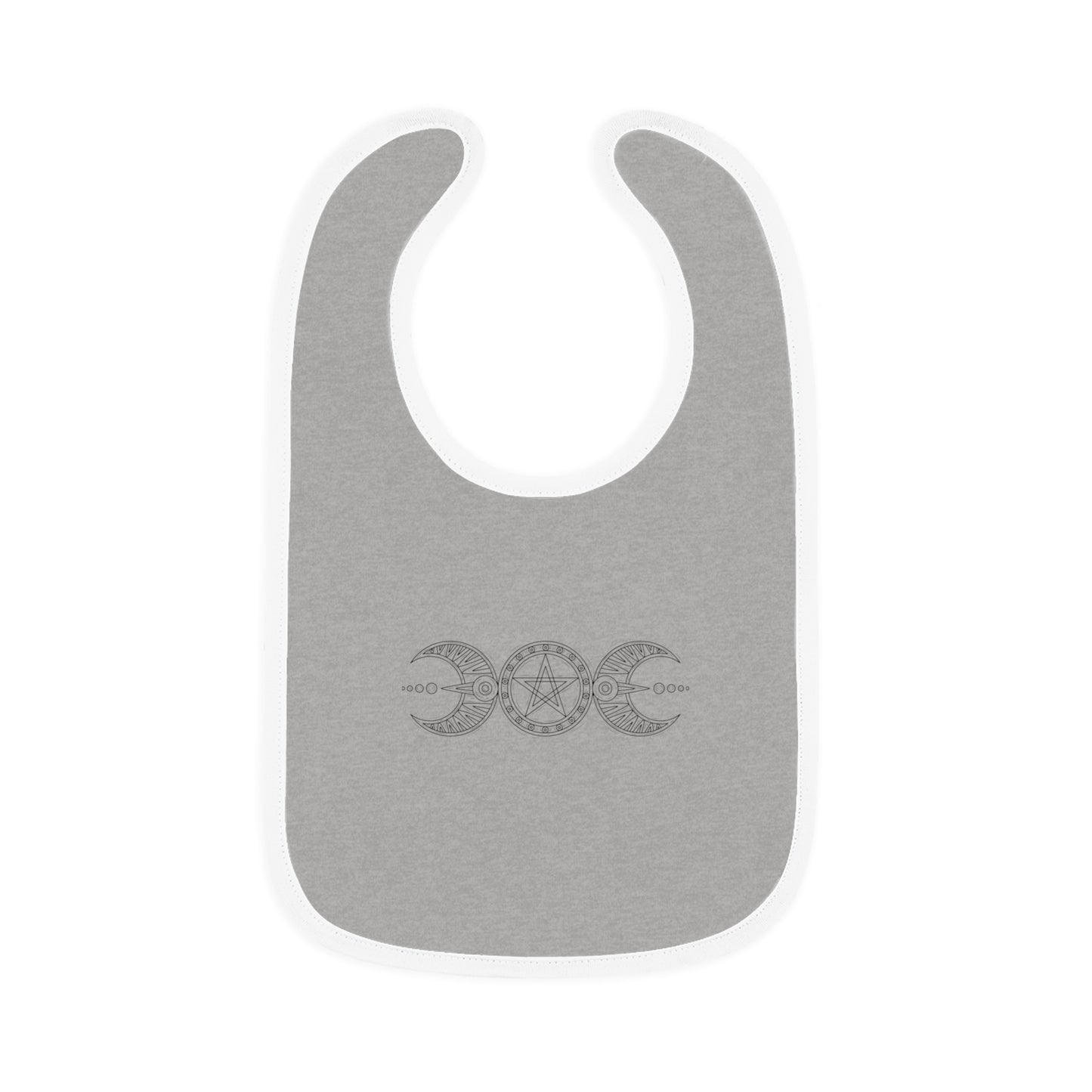 "Triple Goddess with Pentacle" Baby/Toddler Bib