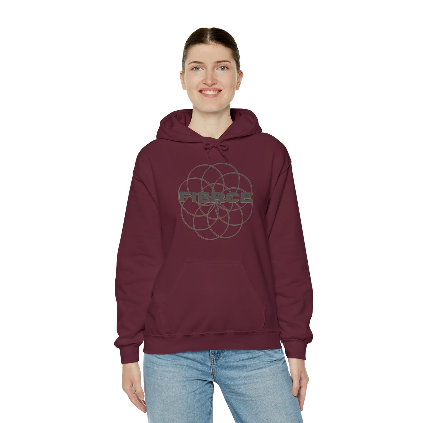 "Fierce" Hooded Sweatshirt