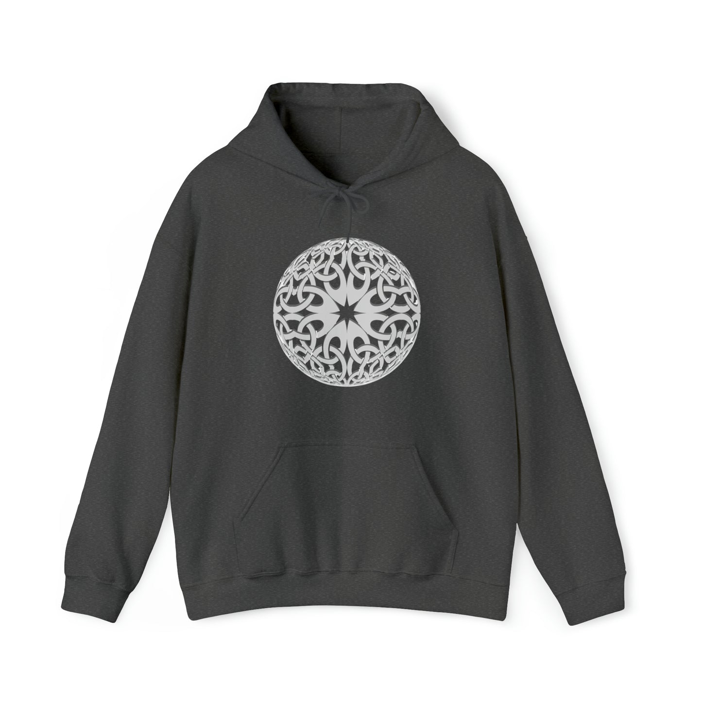 "Knotted Brightness Orb" Hooded Sweatshirt