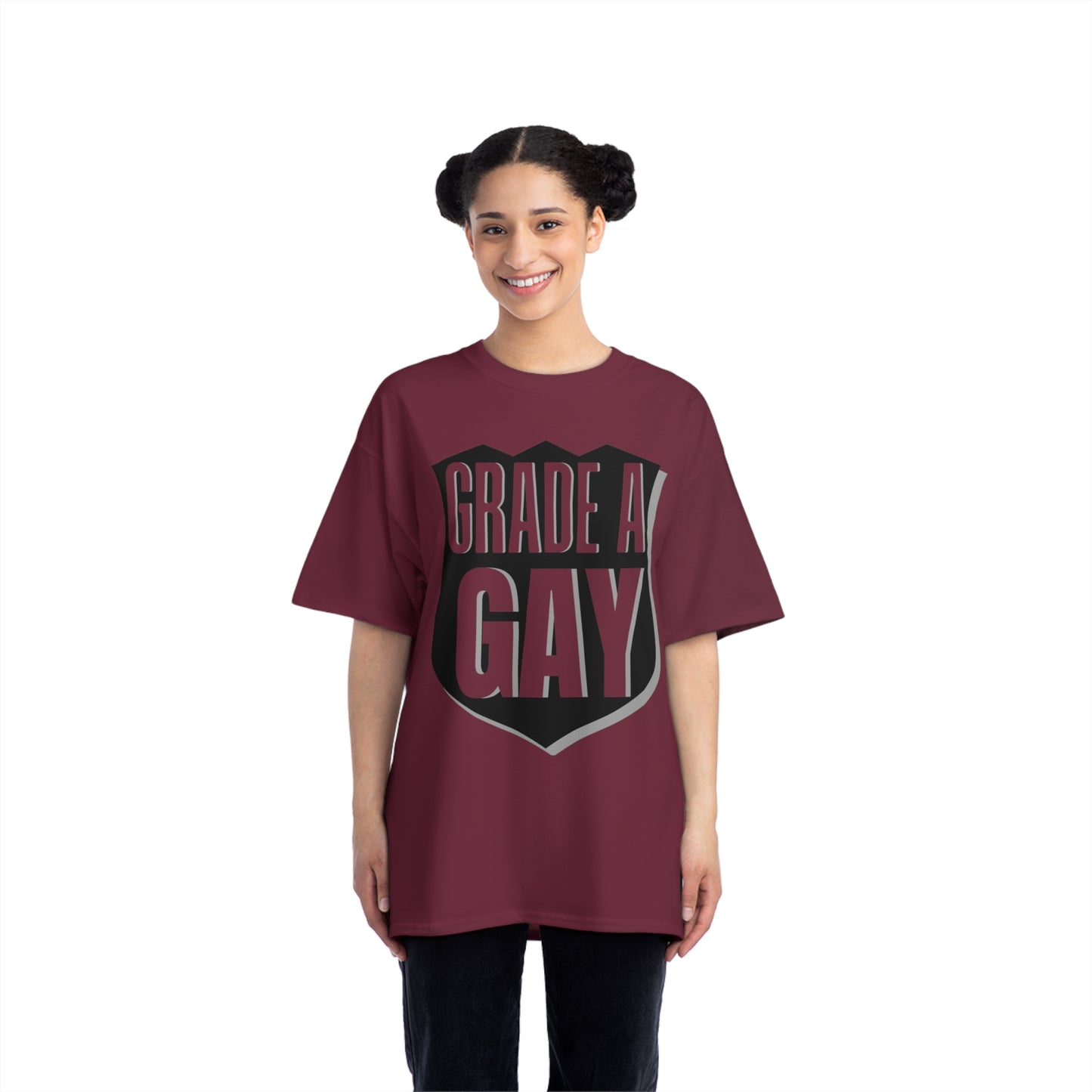 "Grade A Gay" Beefy-T®  Short-Sleeve T-Shirt