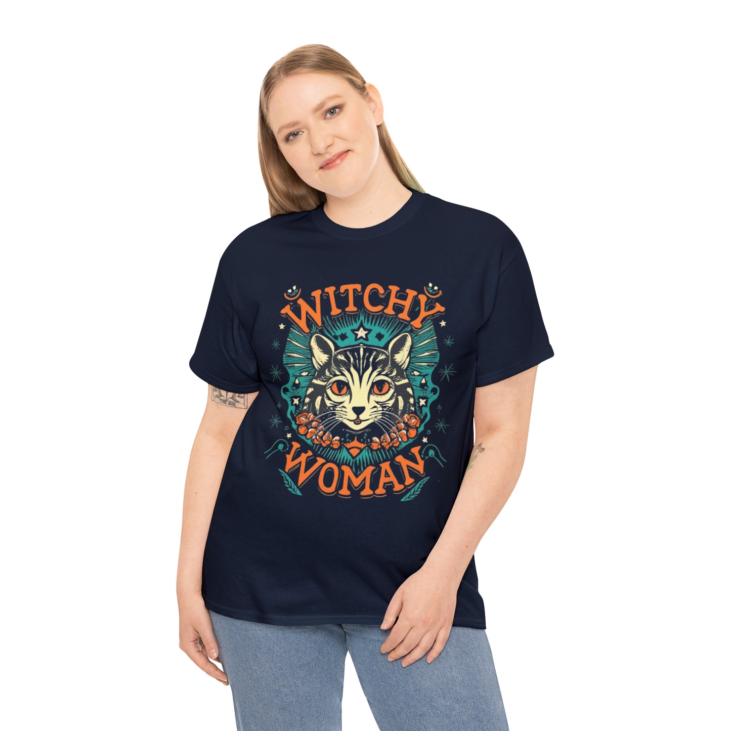 "Witchy Woman" Heavy Cotton Tee