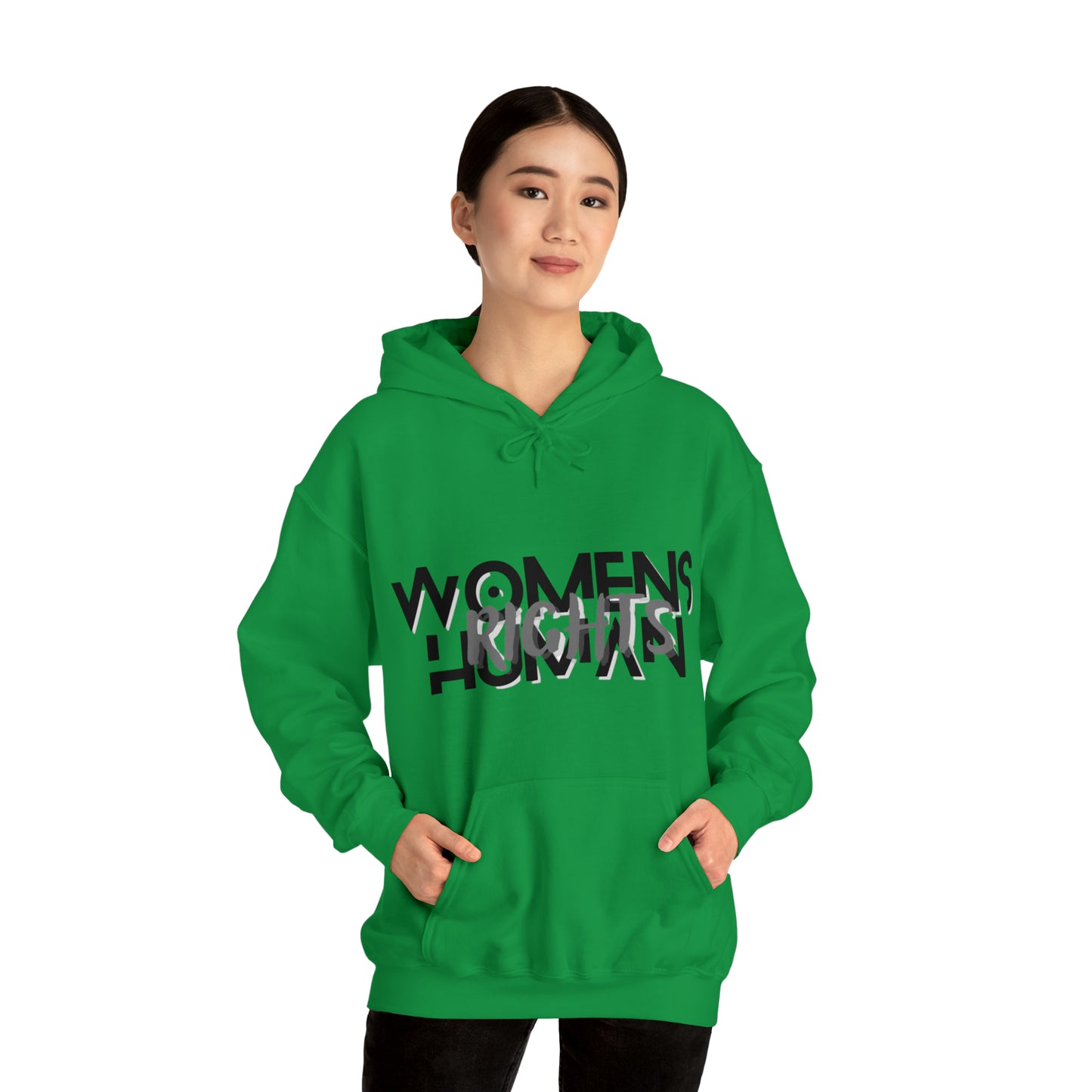 "Women's Rights are Human Rights" Hooded Sweatshirt
