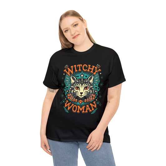 "Witchy Woman" Heavy Cotton Tee