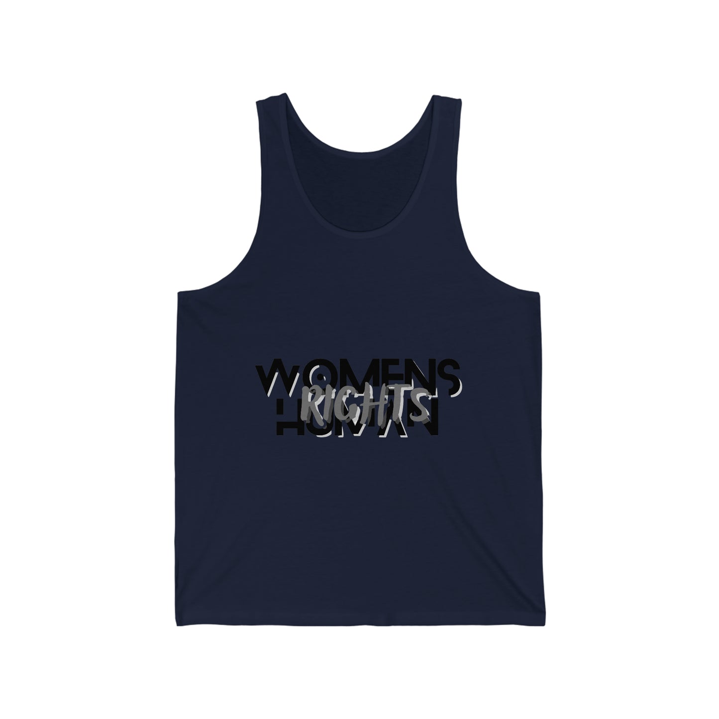 "Womens Rights are Human Rights" Jersey Tank