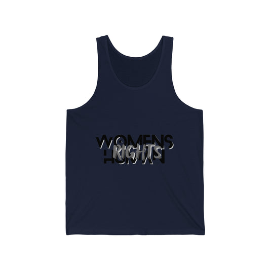 "Womens Rights are Human Rights" Jersey Tank