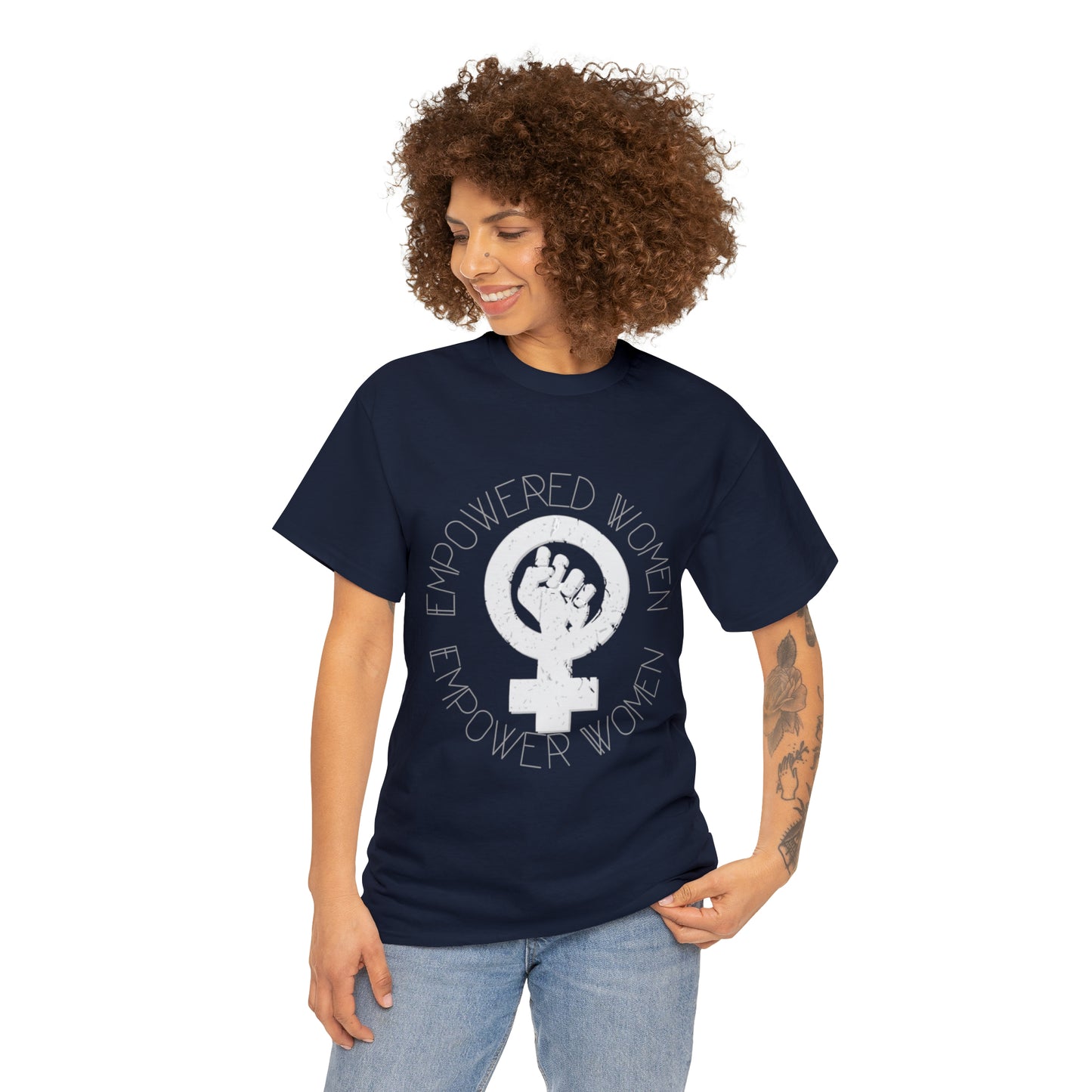 "Empowered" Heavy Cotton Tee