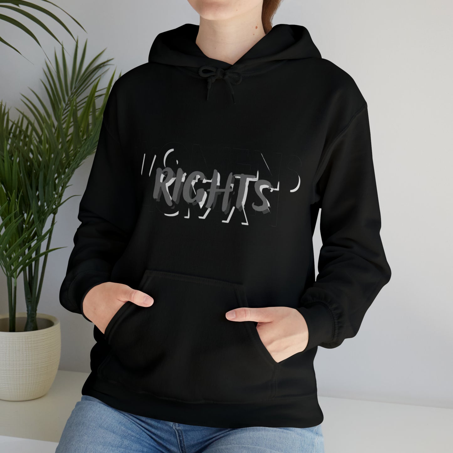 "Women's Rights are Human Rights" Hooded Sweatshirt