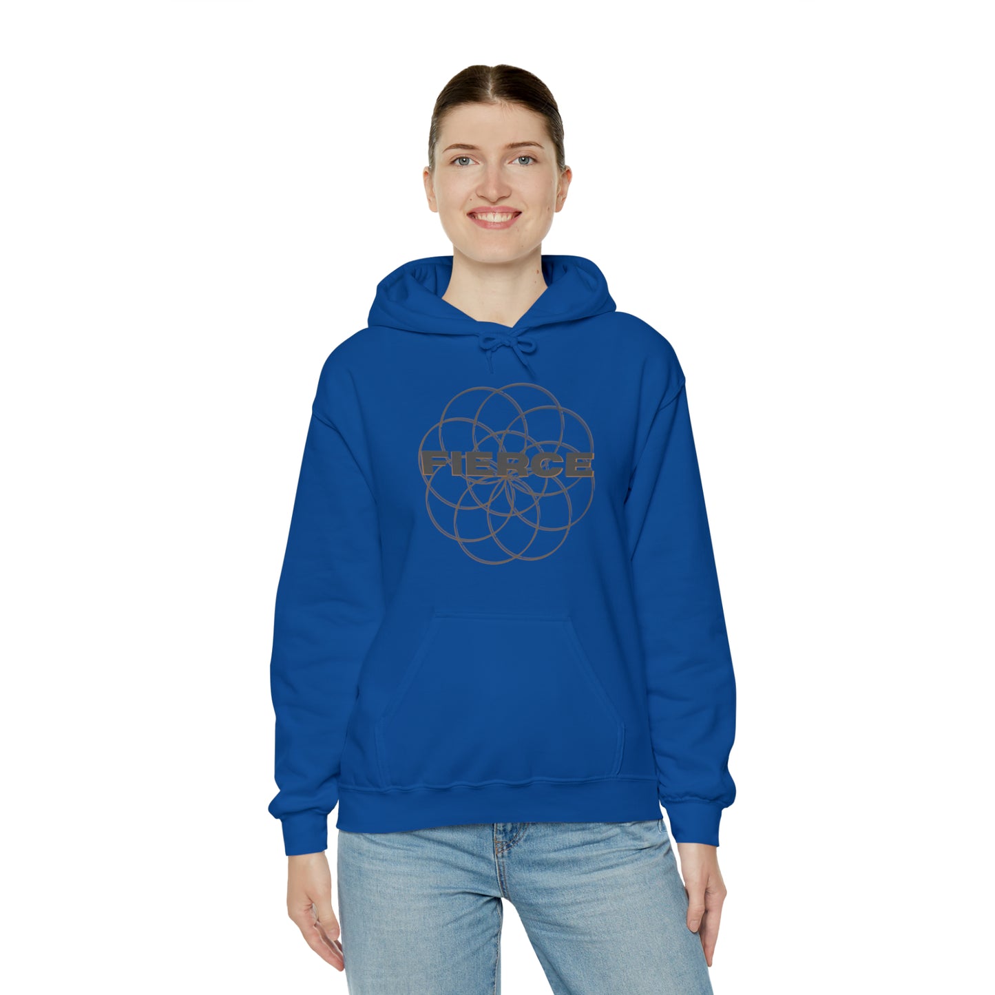 "Fierce" Hooded Sweatshirt