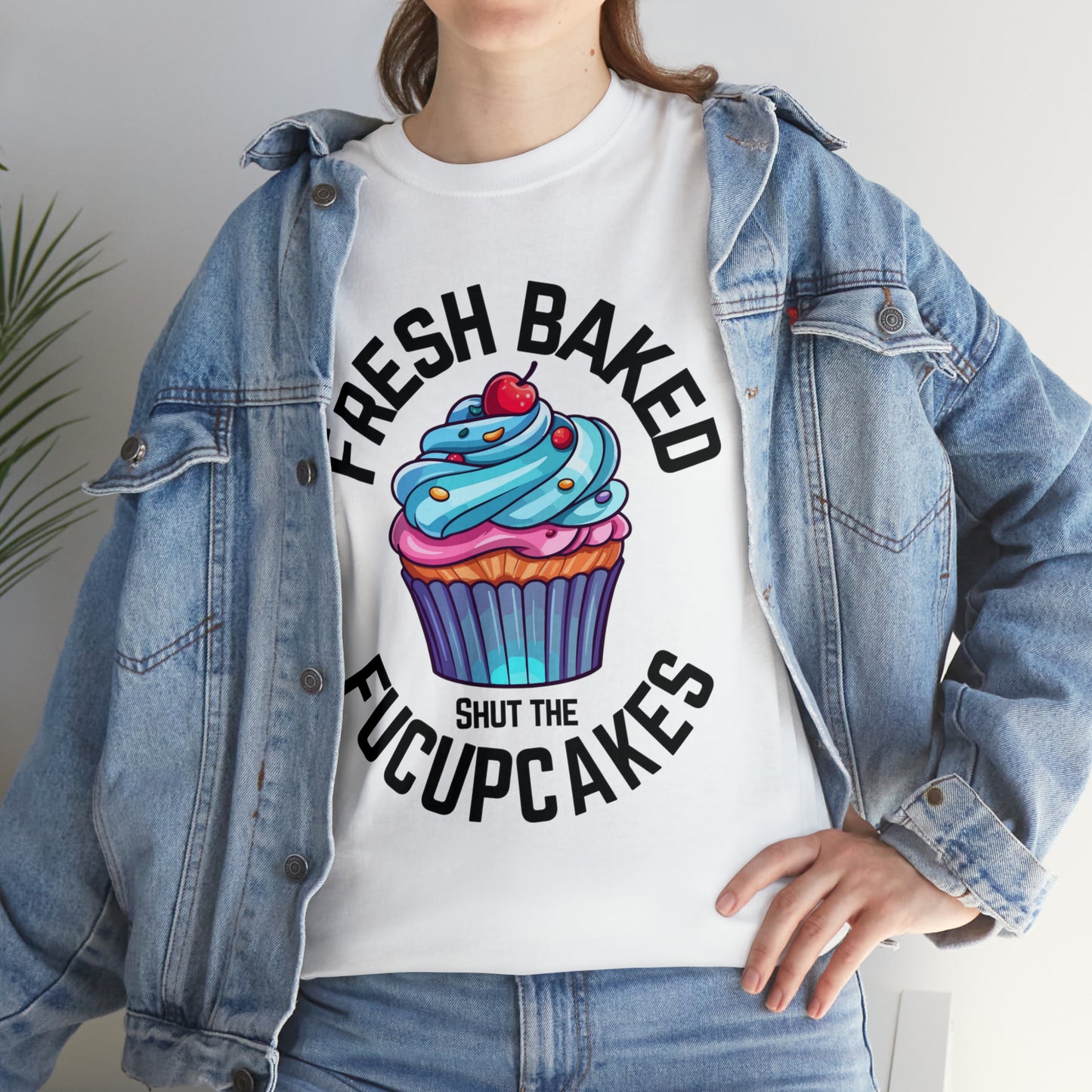 "Shut the Fucupcakes" Heavy Cotton Tee