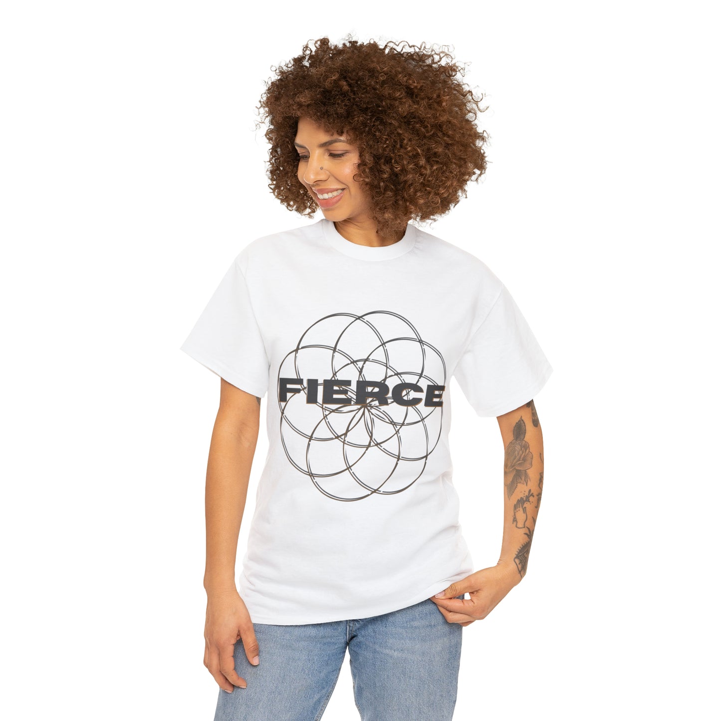 "Fierce" Heavy Cotton Tee