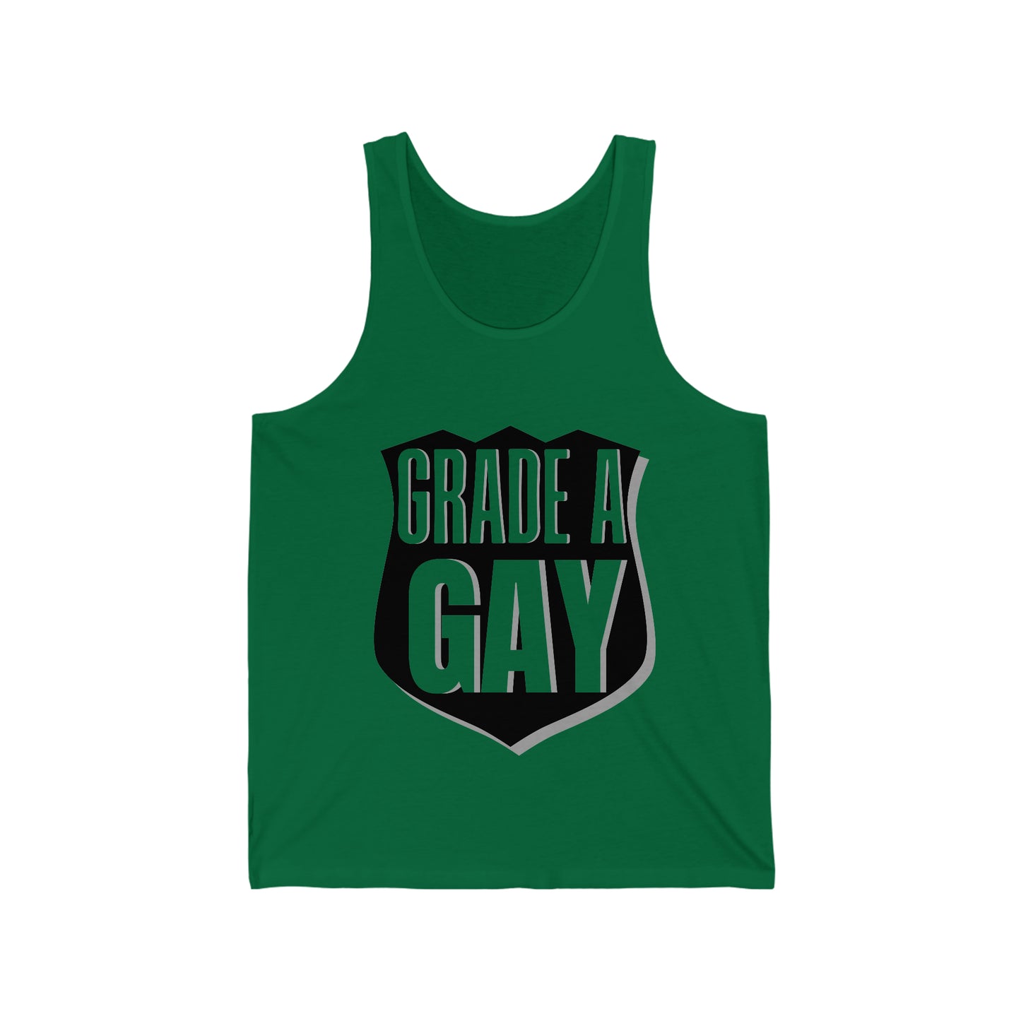 "Grade A Gay" Jersey Tank