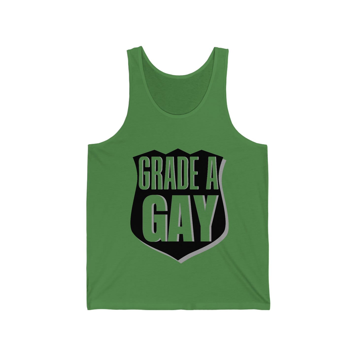 "Grade A Gay" Jersey Tank