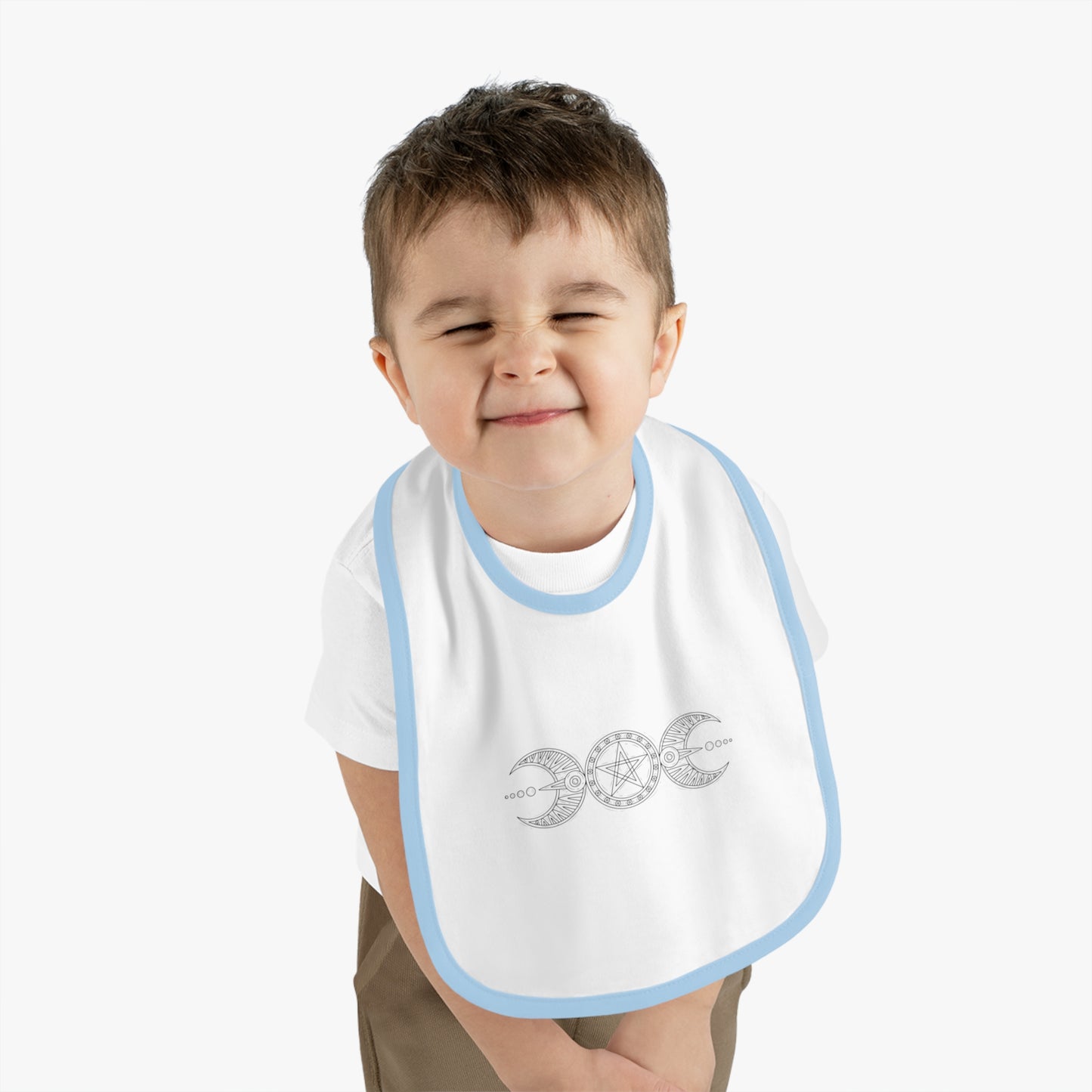 "Triple Goddess with Pentacle" Baby/Toddler Bib