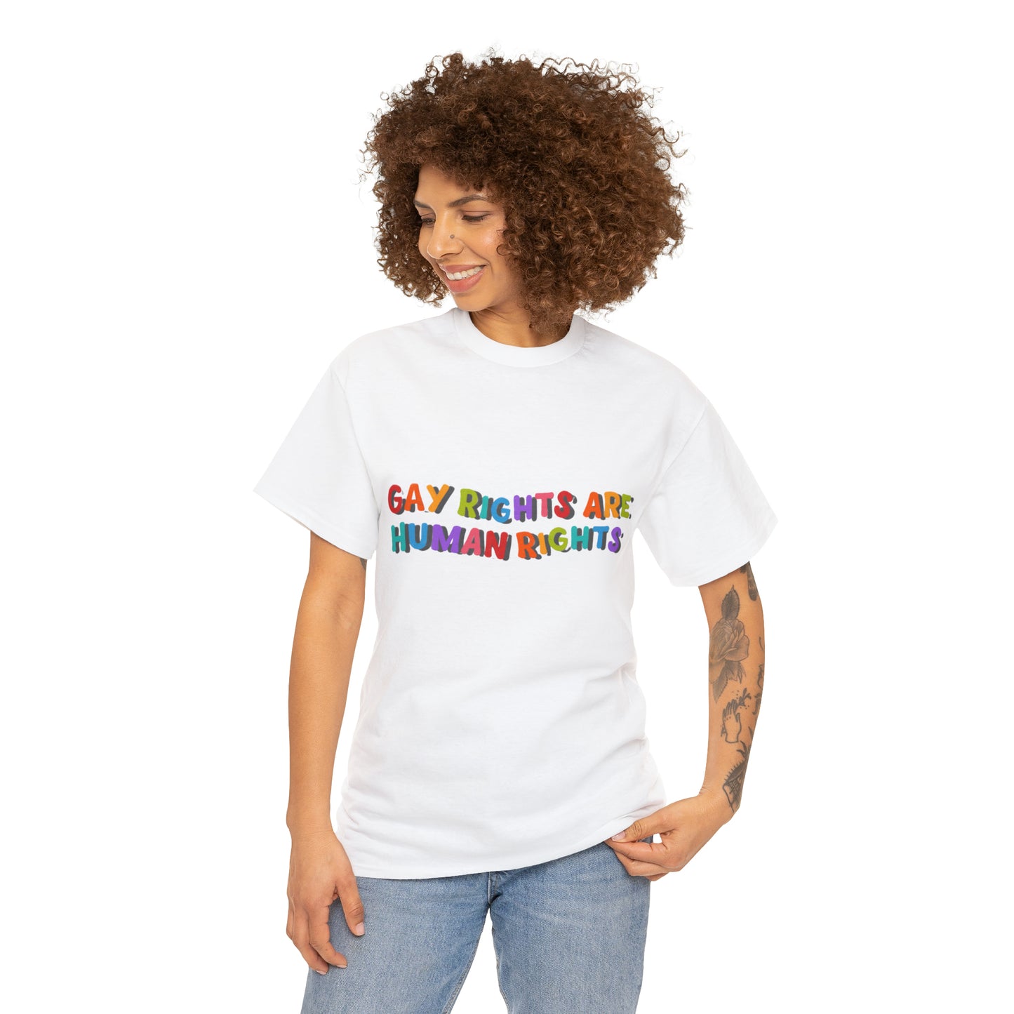 "Gay Rights" Heavy Cotton Tee