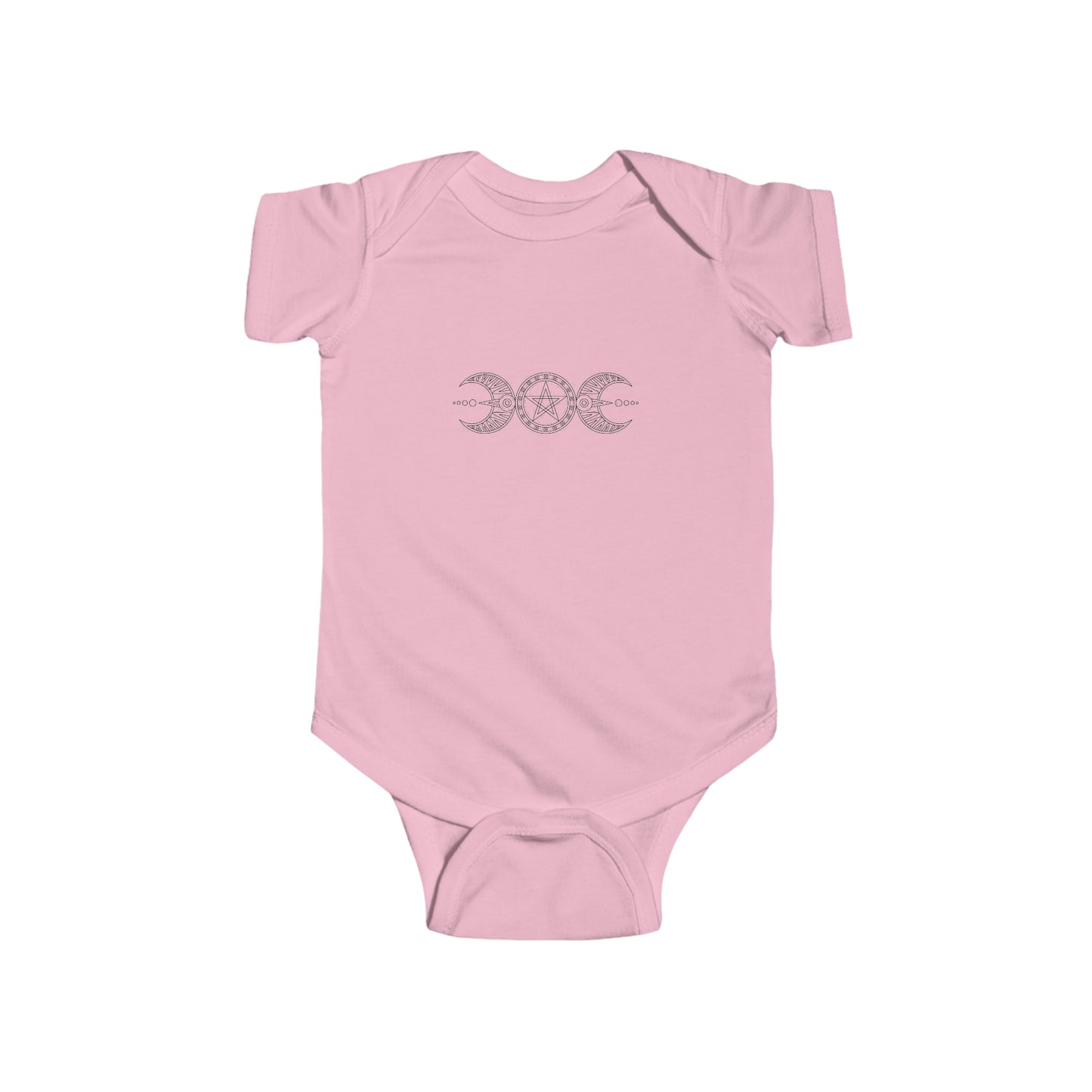 "Triple Goddess with Pentacle" Infant  Bodysuit