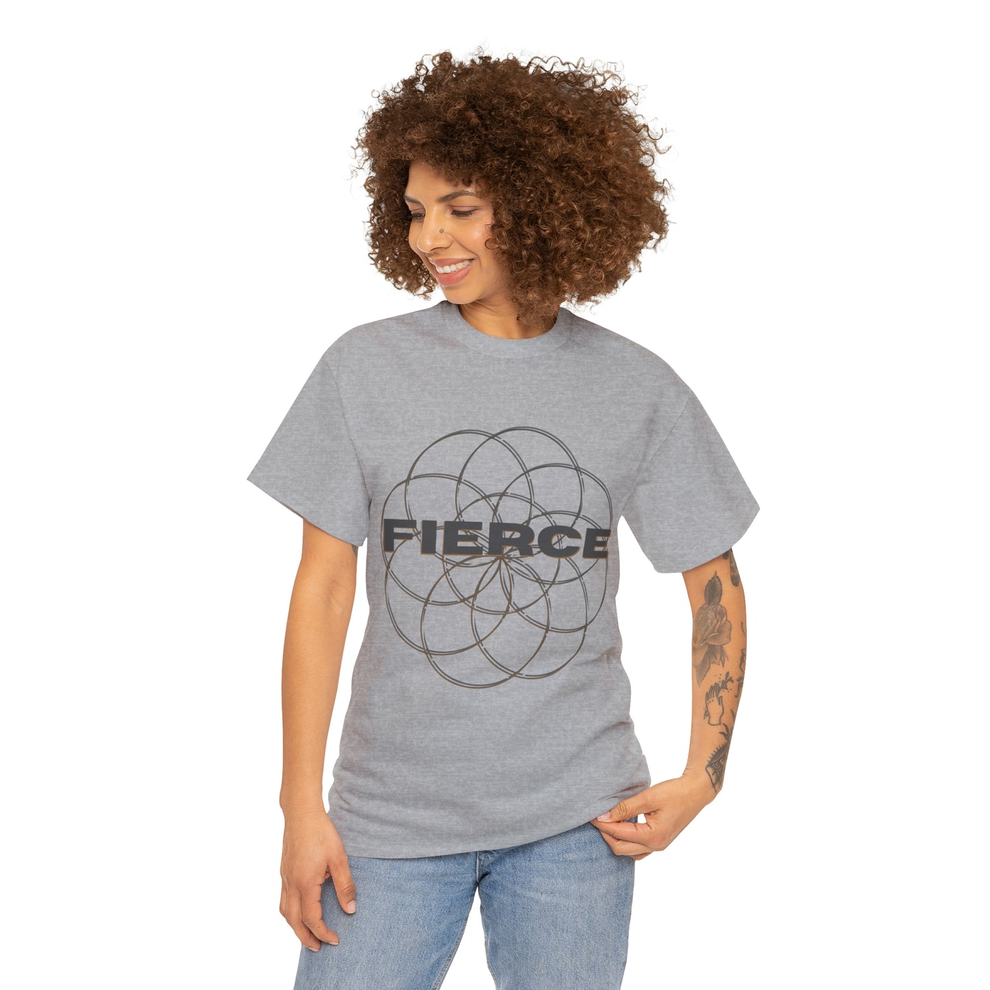 "Fierce" Heavy Cotton Tee