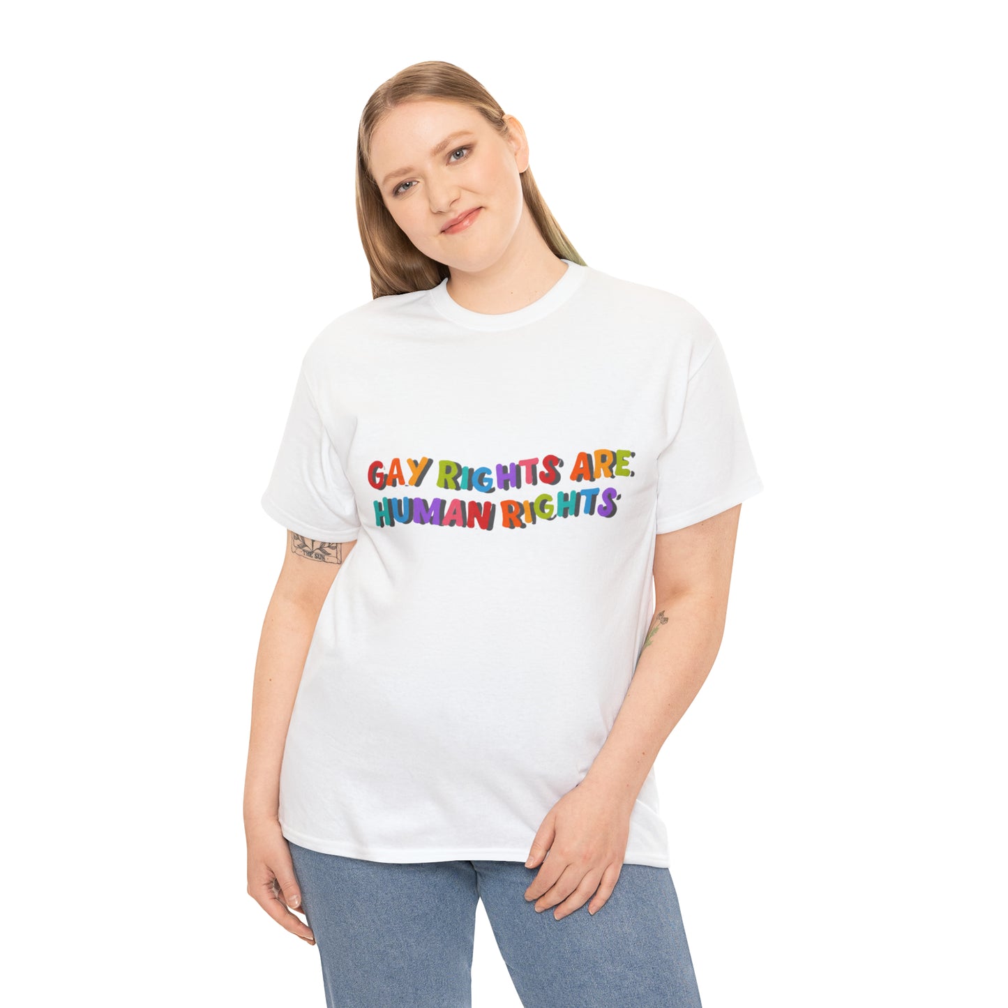 "Gay Rights" Heavy Cotton Tee