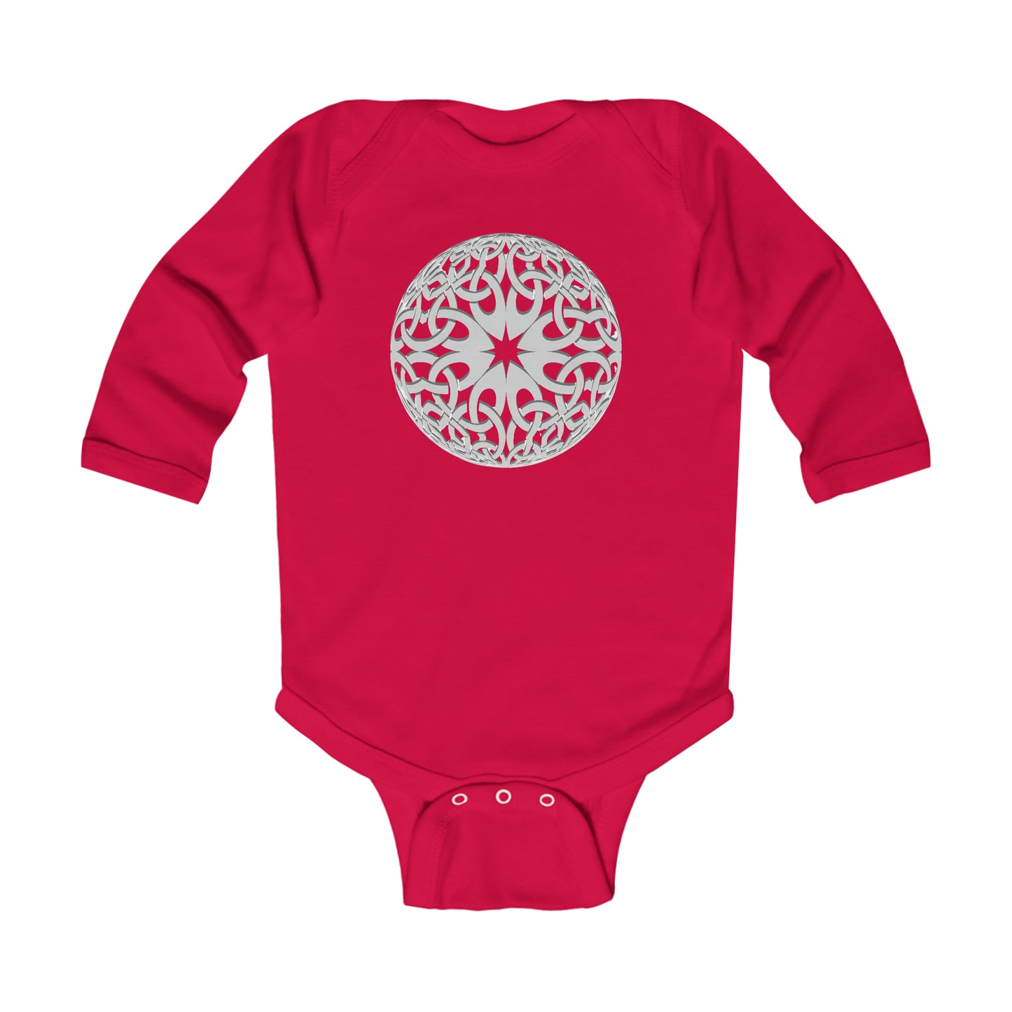 "Knotted Brightness Orb" Infant Long Sleeve Bodysuit