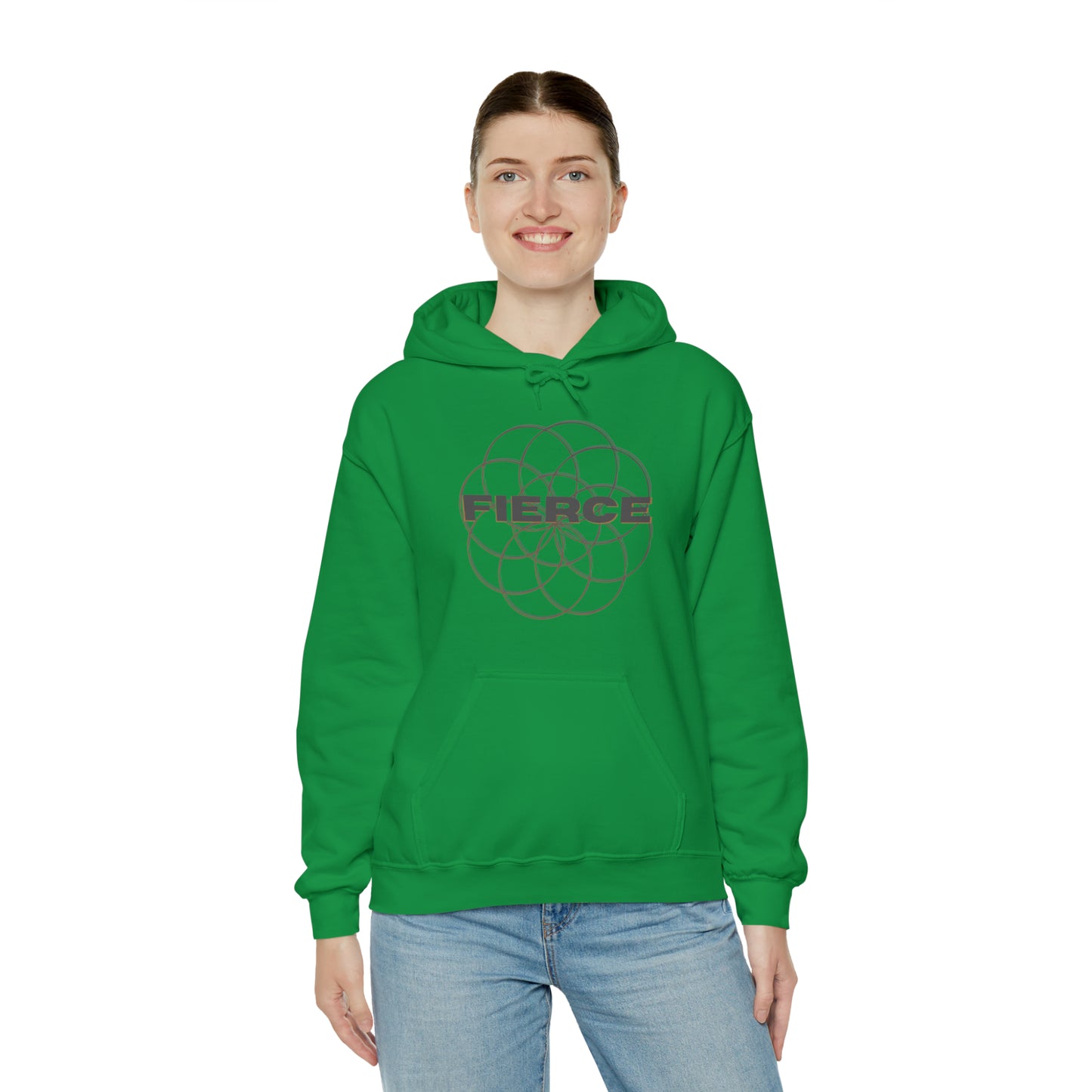 "Fierce" Hooded Sweatshirt