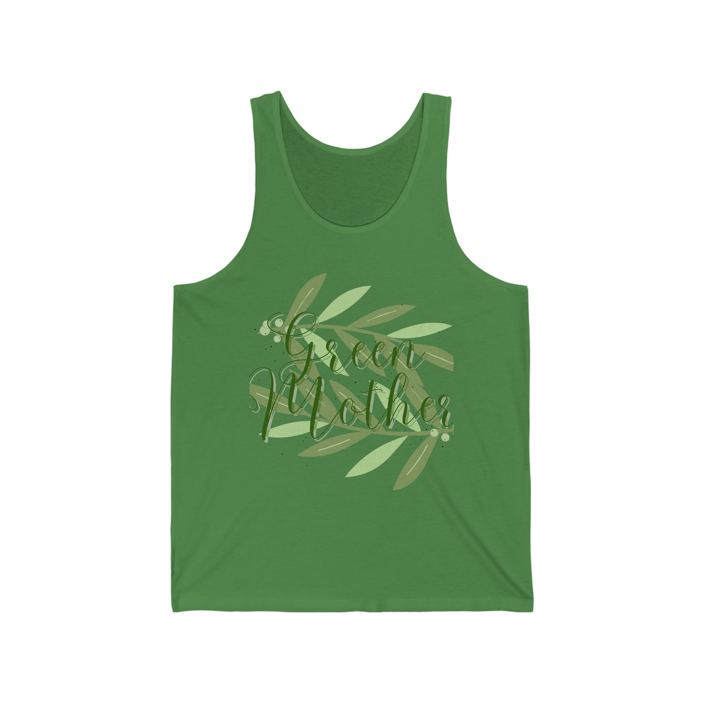 "Green Mother" Jersey Tank